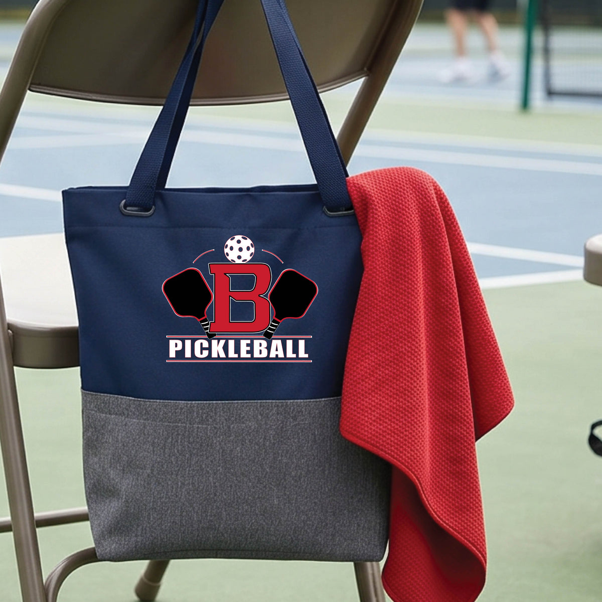 Bountiful High School Pickleball Tote Bag Sports Tote for Pickleball Players Gift Court Carryall Team Gift
