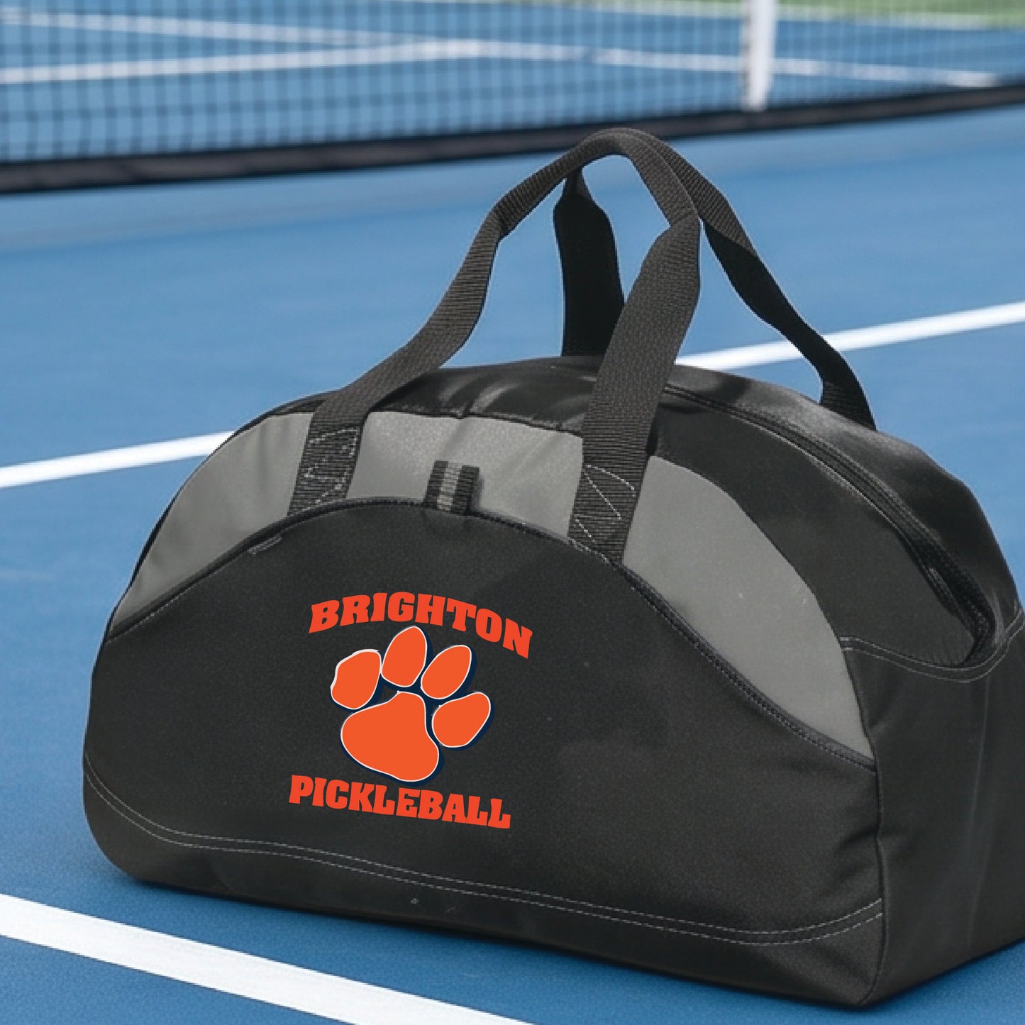 Brighton High School Personalized UHSPA Black Team Duffel Bag – Pickleball & Weekend Travel Bag