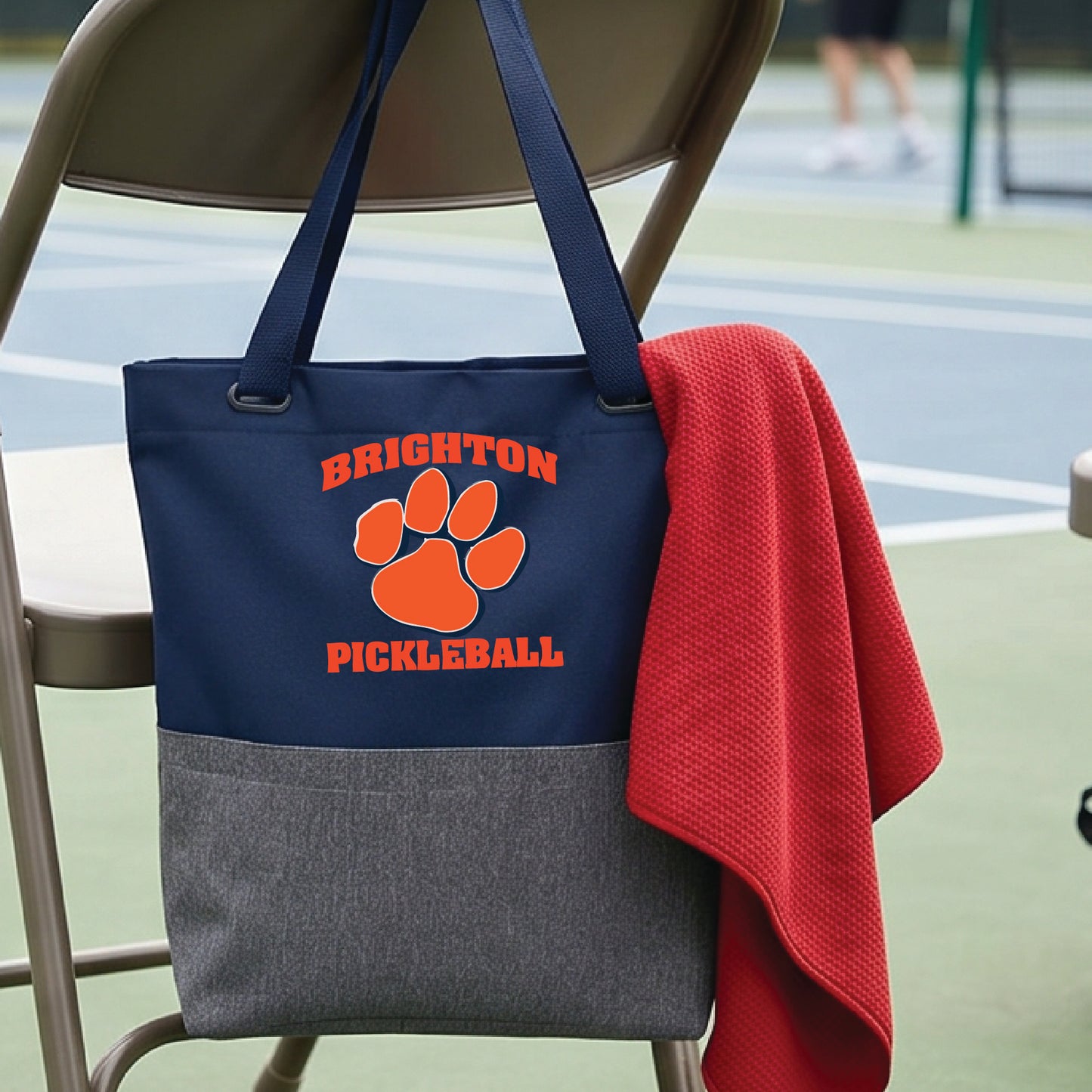 Brighton High School Pickleball Tote Bag Sports Tote for Pickleball Players Gift Court Carryall Team Gift