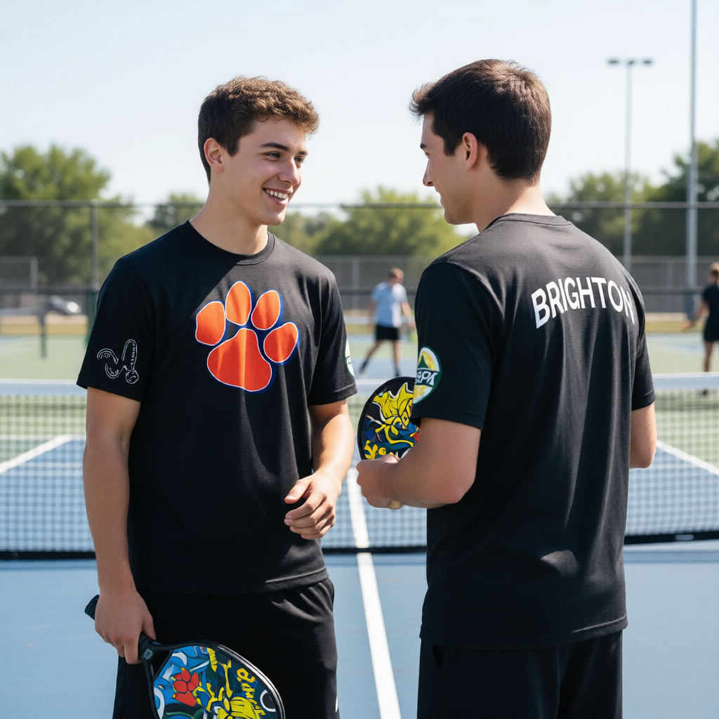 Brighton High USHPA | Men's Short Sleeve Crewneck T-Shirts | 100% Polyester