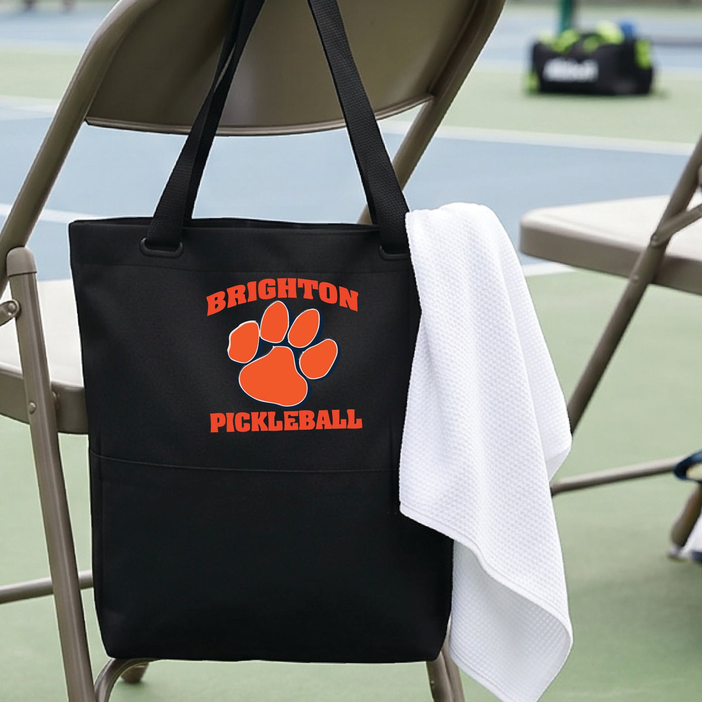 Brighton High School Pickleball Tote Bag Sports Tote for Pickleball Players Gift Court Carryall Team Gift