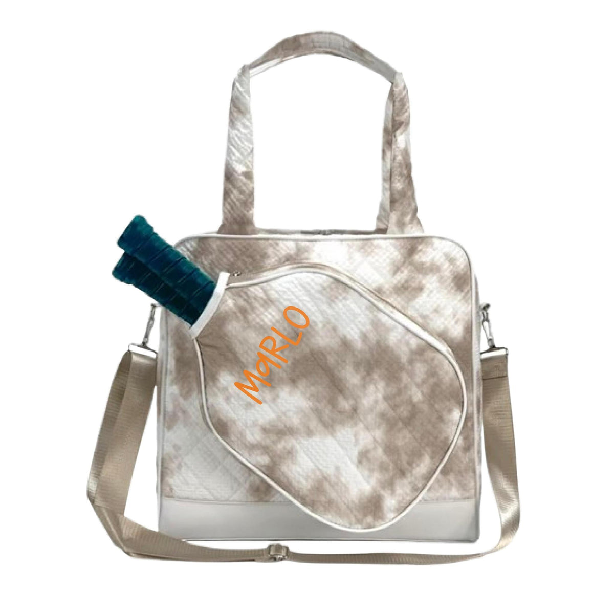 "Bronze Dust" Detachable Cover Pickleball Bag (Free Personalization) | Pickleball Sports Bag | Medium Size Court Bag
