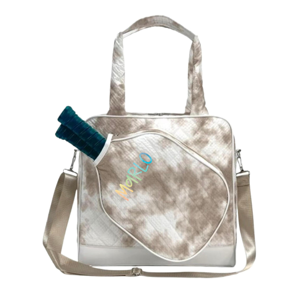 "Bronze Dust" Detachable Cover Pickleball Bag (Free Personalization) | Pickleball Sports Bag | Medium Size Court Bag
