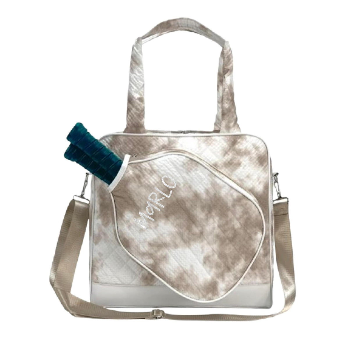"Bronze Dust" Detachable Cover Pickleball Bag (Free Personalization) | Pickleball Sports Bag | Medium Size Court Bag