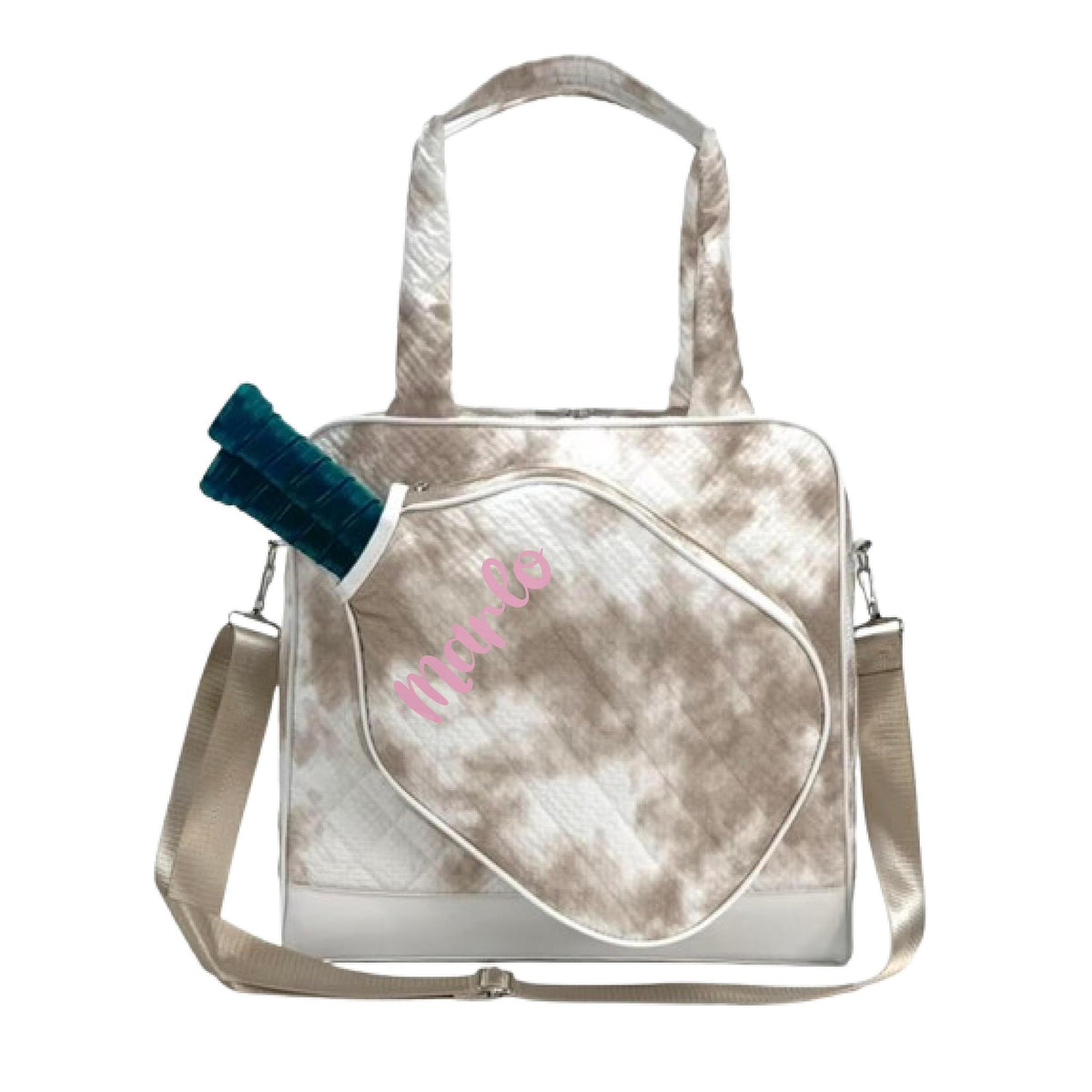 "Bronze Dust" Detachable Cover Pickleball Bag (Free Personalization) | Pickleball Sports Bag | Medium Size Court Bag