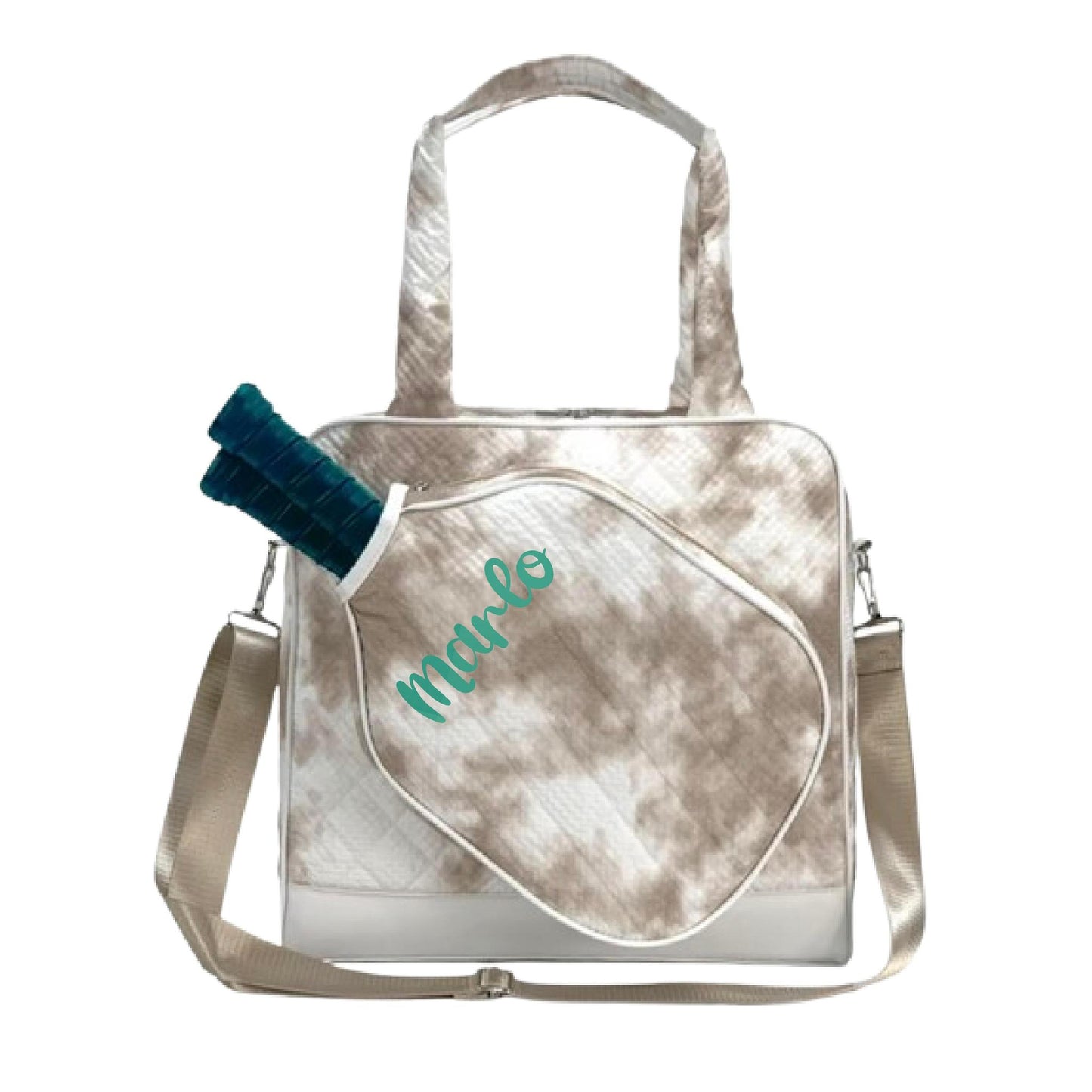 "Bronze Dust" Detachable Cover Pickleball Bag (Free Personalization) | Pickleball Sports Bag | Medium Size Court Bag