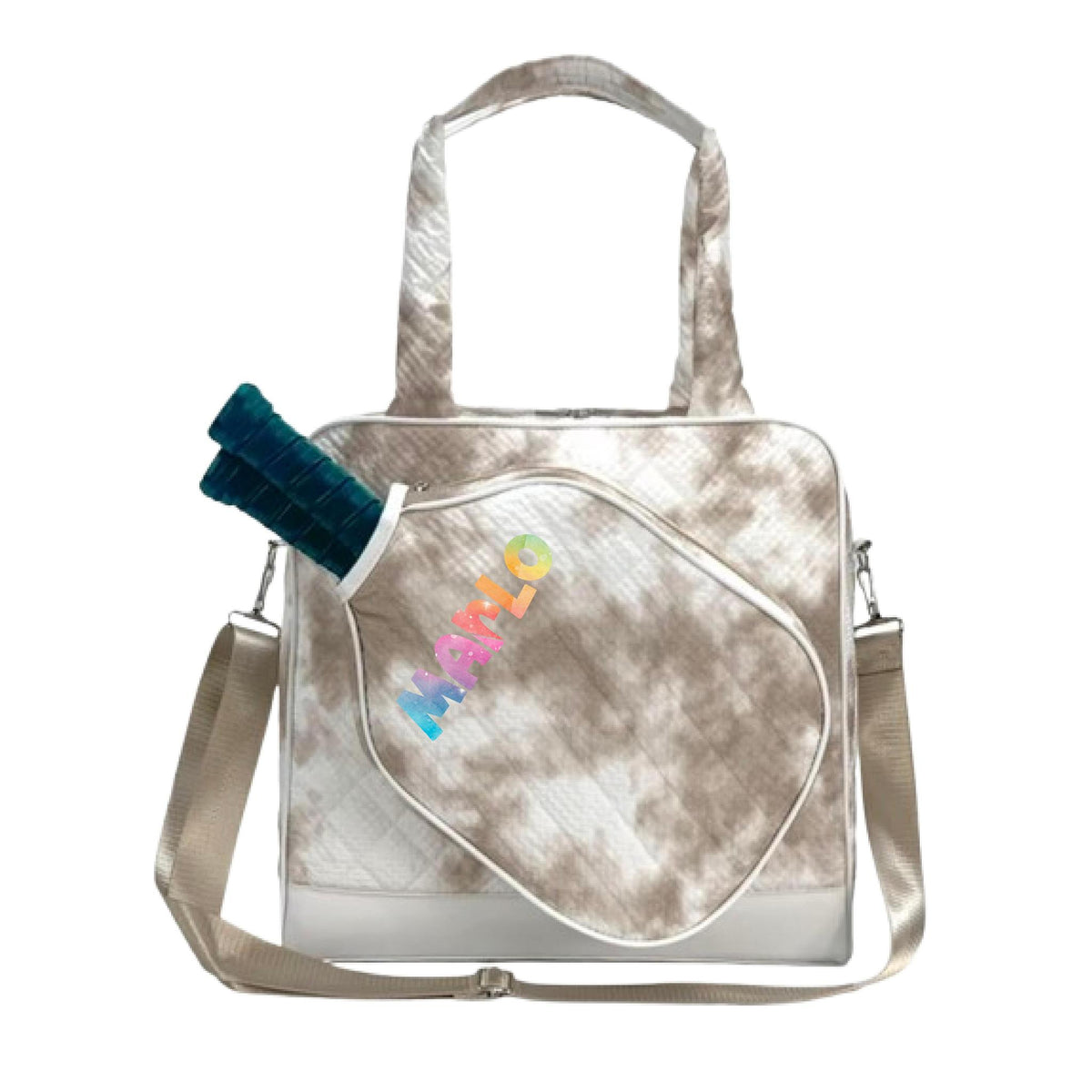 "Bronze Dust" Detachable Cover Pickleball Bag (Free Personalization) | Pickleball Sports Bag | Medium Size Court Bag