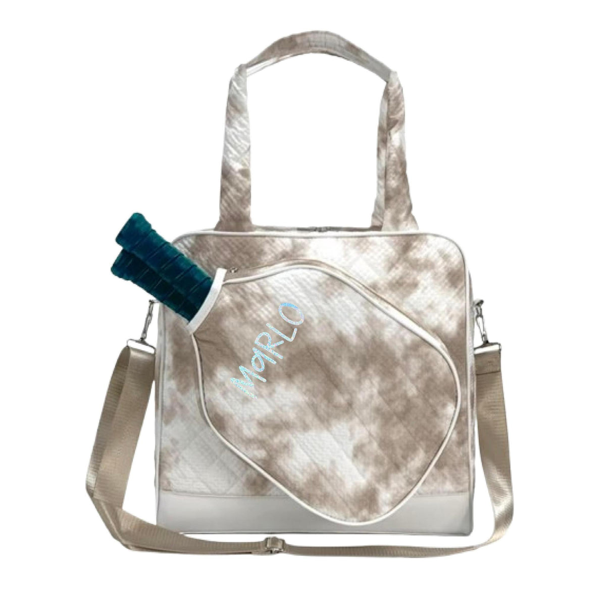 "Bronze Dust" Detachable Cover Pickleball Bag (Free Personalization) | Pickleball Sports Bag | Medium Size Court Bag