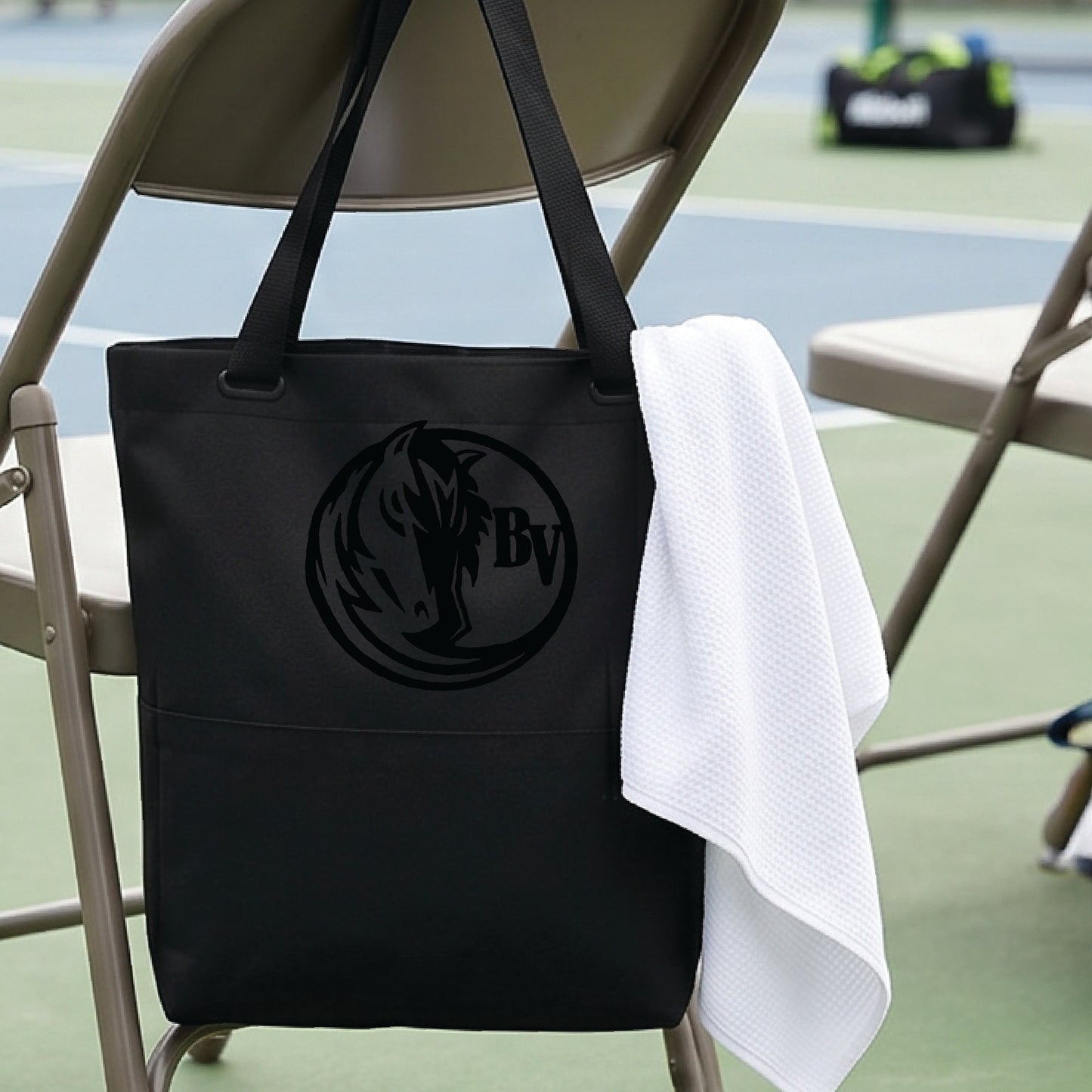 Bryce Valley High School Pickleball Tote Bag Sports Tote for Pickleball Players Gift Court Carryall Team Gift