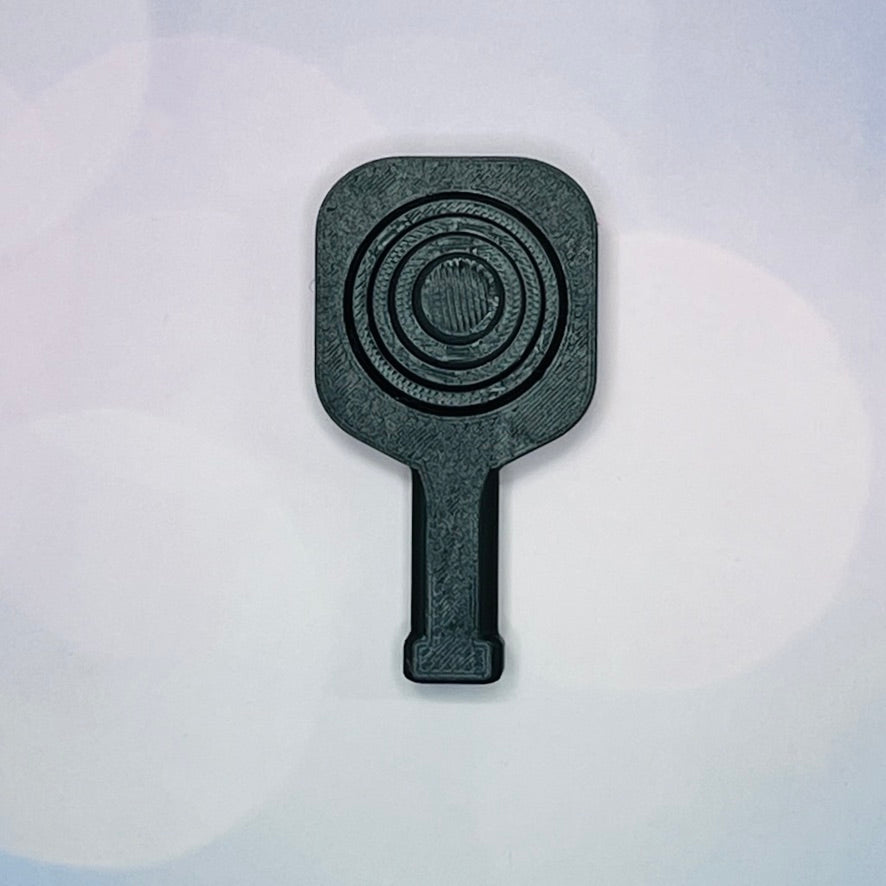 Pickleball Paddle Fidget Keychain | Customizeable Party Favor Gifts | Bag Zipper Pulls and Charms