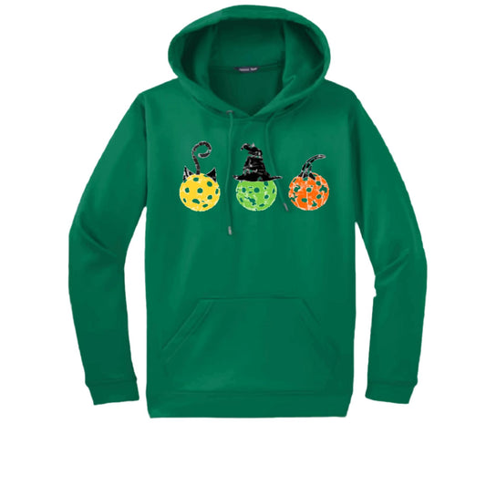Cat Witch Pumpkin | Unisex Hoodie Athletic Sweatshirt | 50% Cotton/50% Polyester