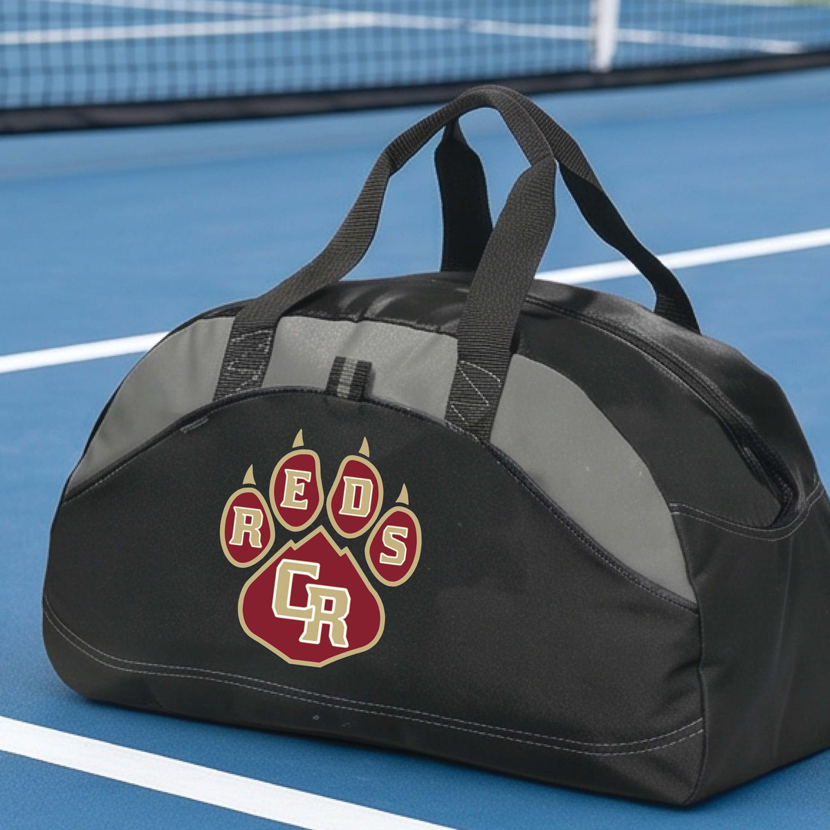 Cedar High School Personalized UHSPA Black Team Duffel Bag – Pickleball & Weekend Travel Bag