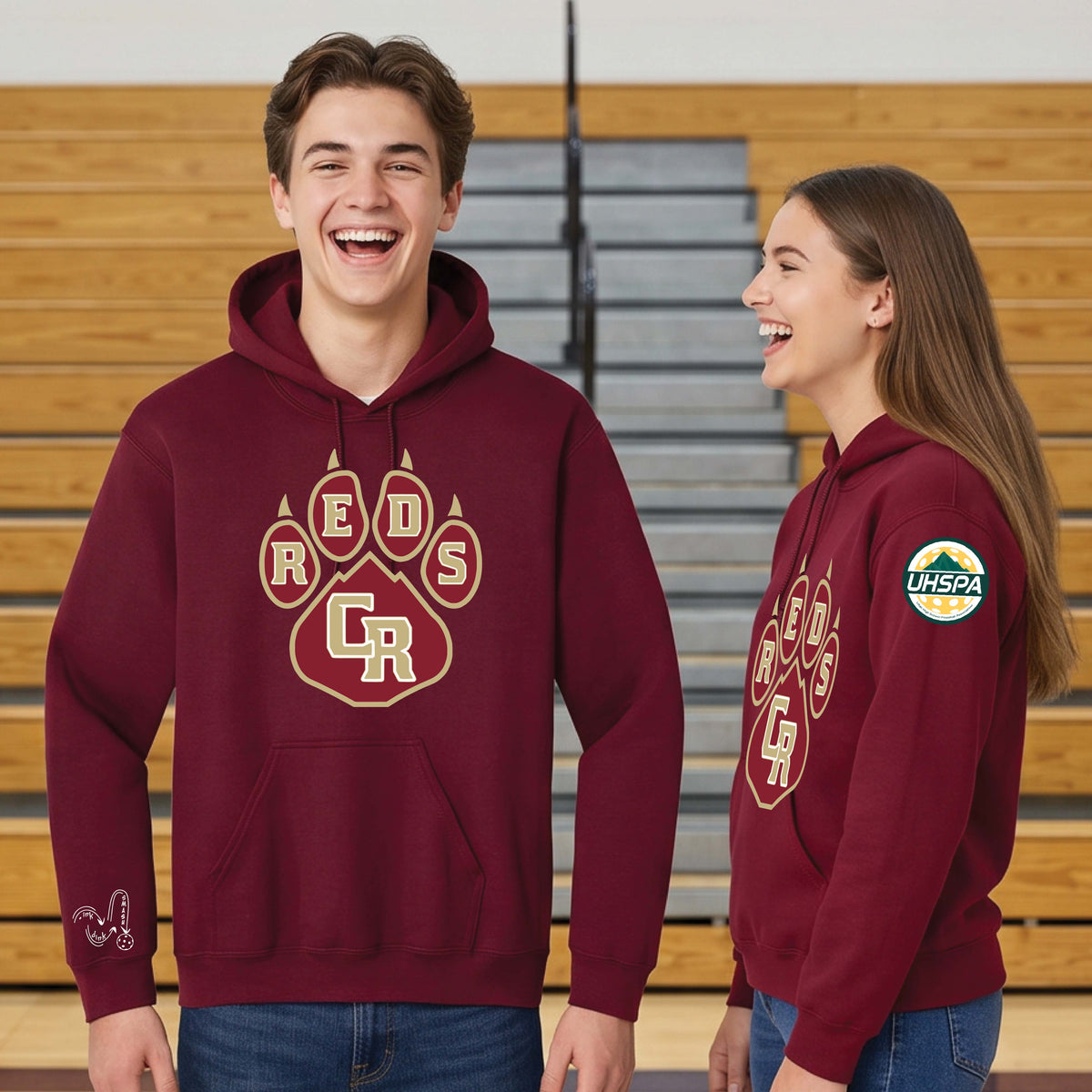 Cedar High School Unisex Sweatshirts |  Unisex Sweatshirts | 50/50 Cotton/Poly