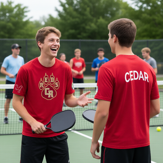 Cedar High USHPA | Men's Short Sleeve Crewneck T-Shirts | 100% Polyester