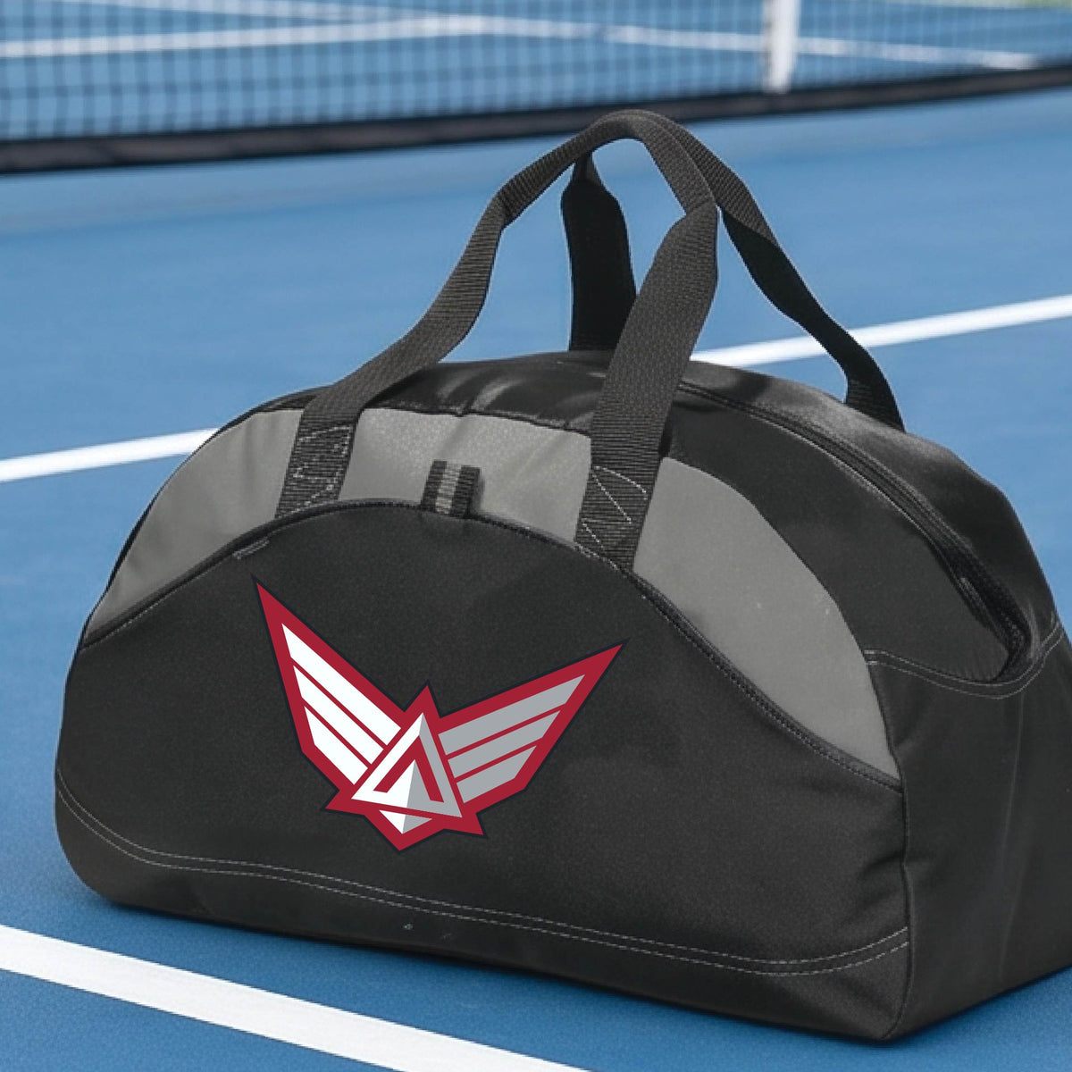 Cedar Valley High School Personalized UHSPA Black Team Duffel Bag – Pickleball & Weekend Travel Bag