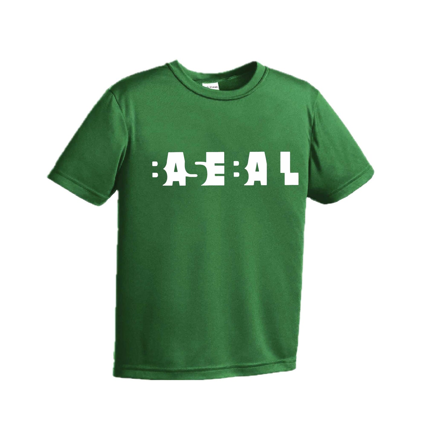 Change Up | Youth Short Sleeve Baseball Performance T-Shirts | 100% Polyester