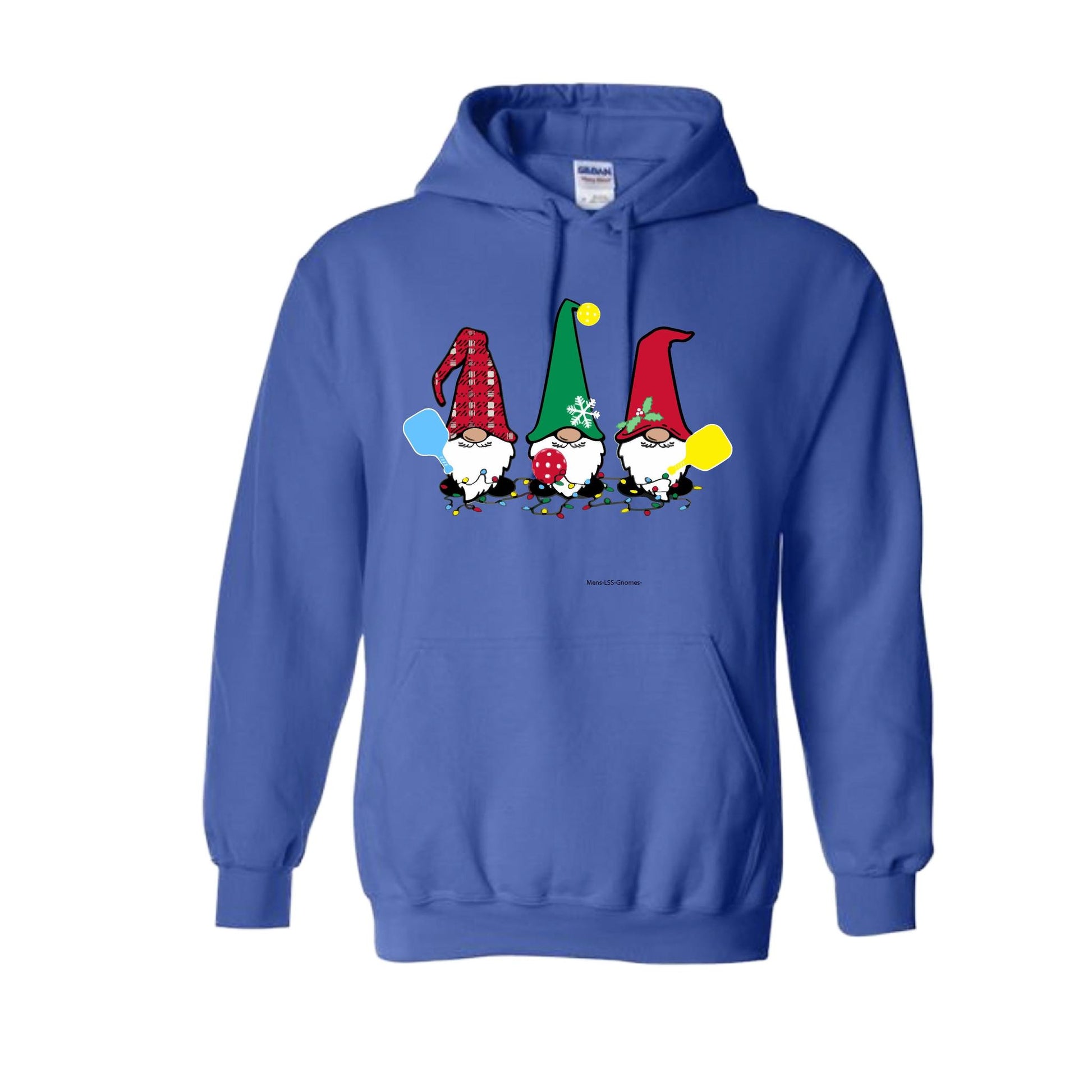 Christmas Gnomes | Unisex Hoodie Athletic Sweatshirt | 50% Cotton/50% Polyester