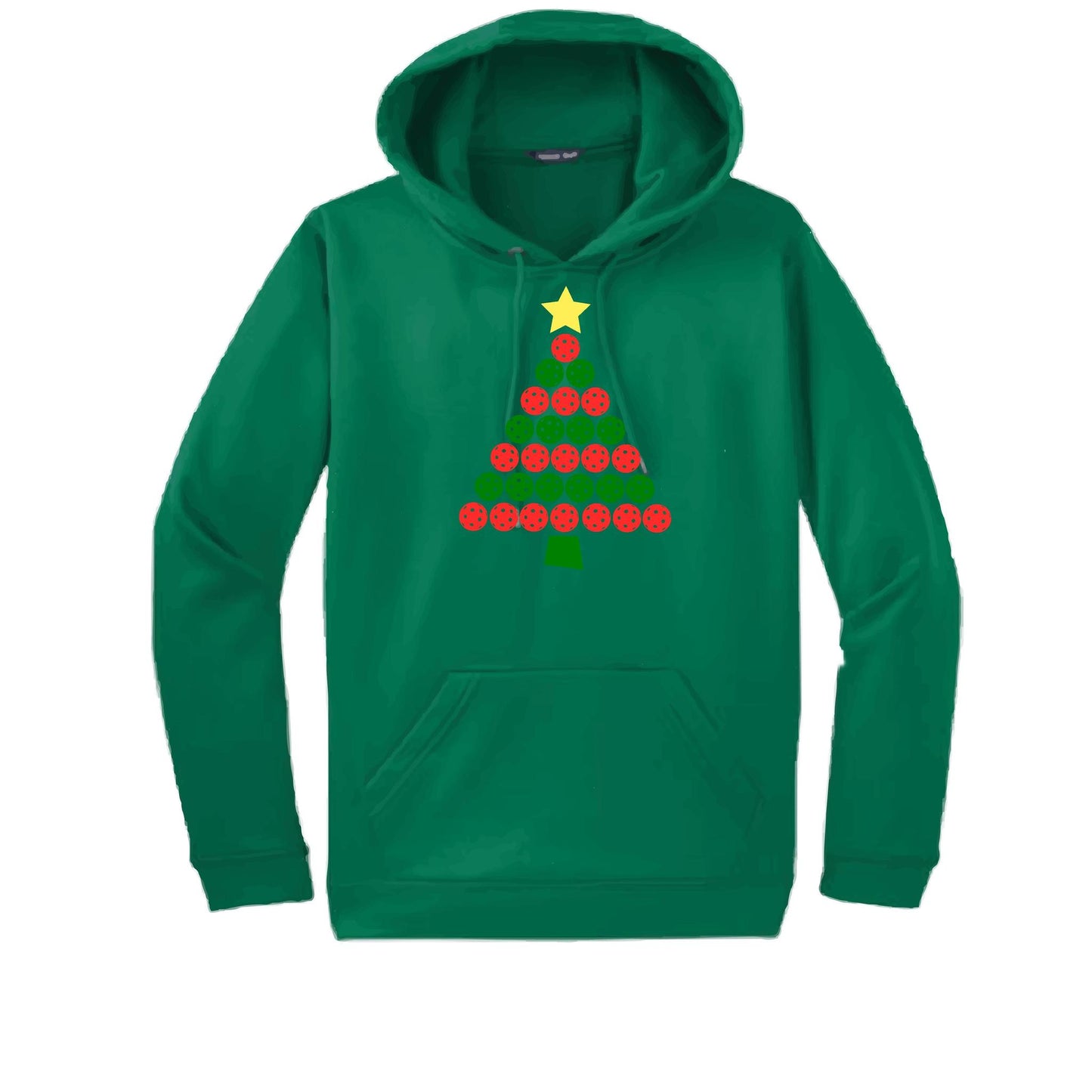 Christmas Tree | Unisex Hoodie Athletic Sweatshirt | 50% Cotton/50% Polyester