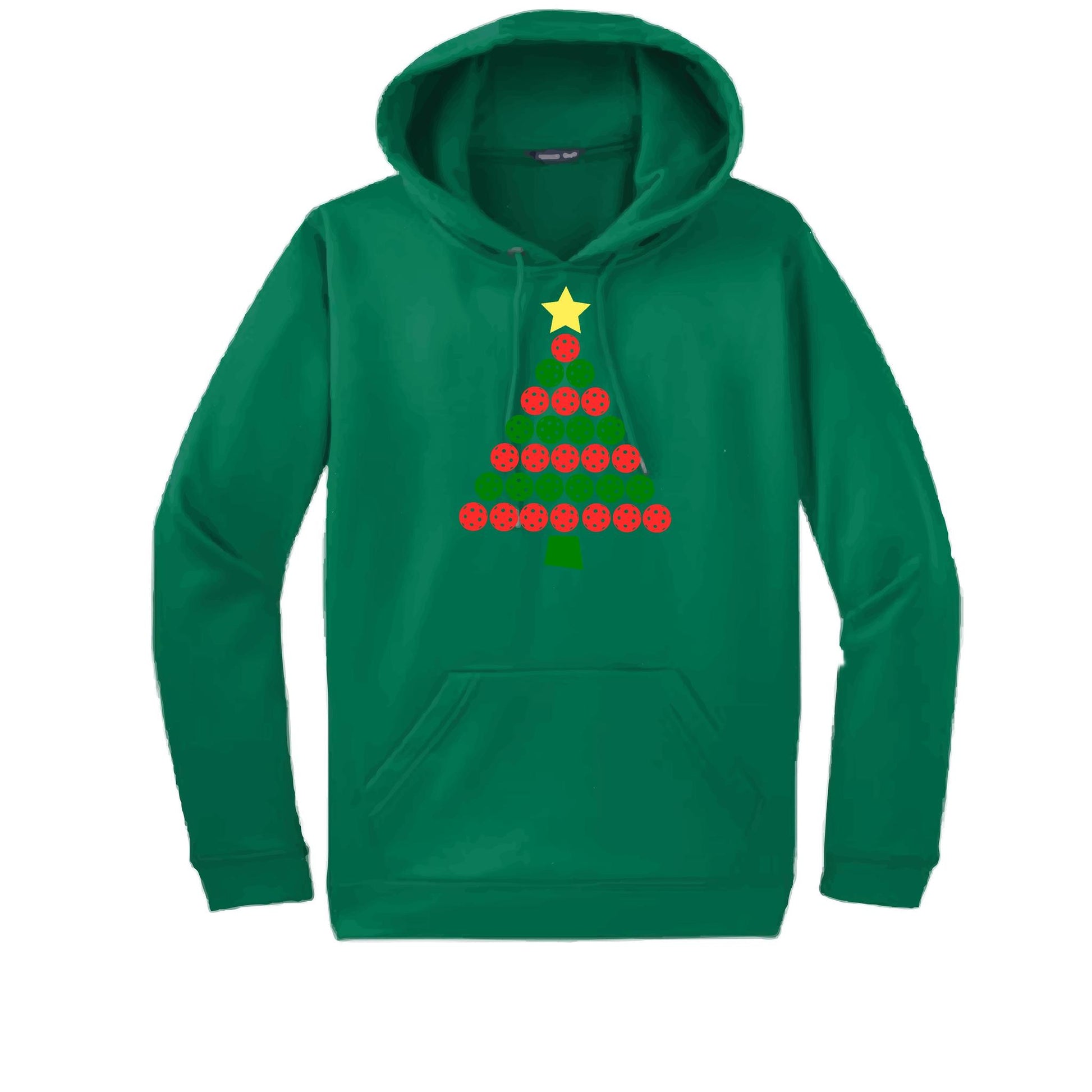 Christmas Tree | Unisex Hoodie Athletic Sweatshirt | 50% Cotton/50% Polyester
