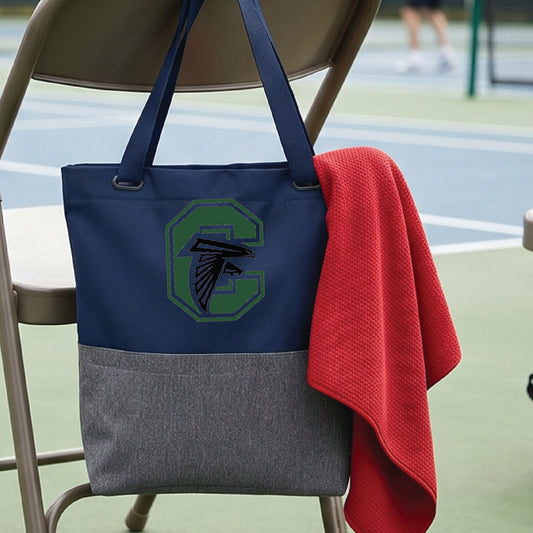 Clearfield High School Pickleball Tote Bag Sports Tote for Pickleball Players Gift Court Carryall Team Gift