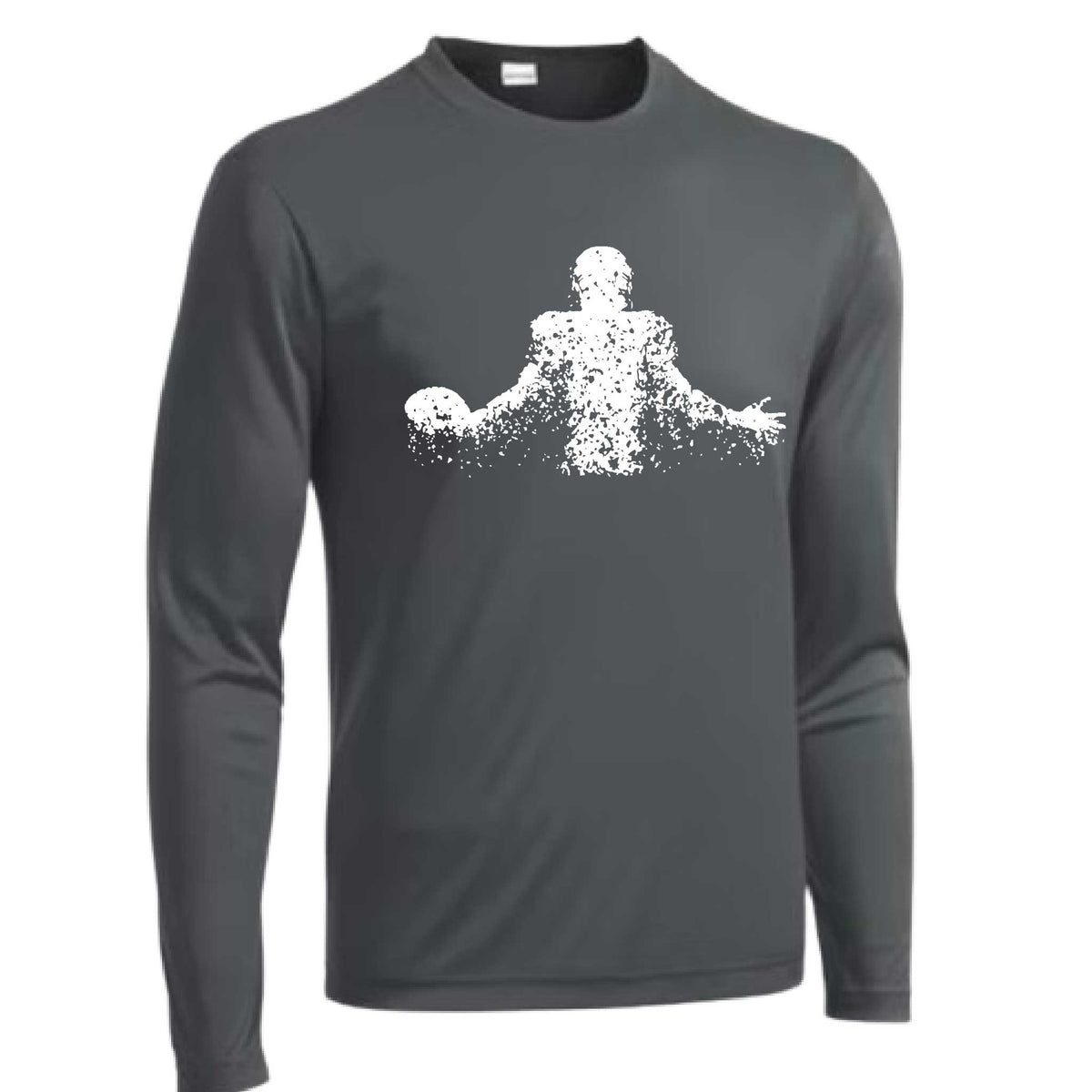 Coming Alive Football | Men's Long Sleeve Football Shirt | 100% Polyester