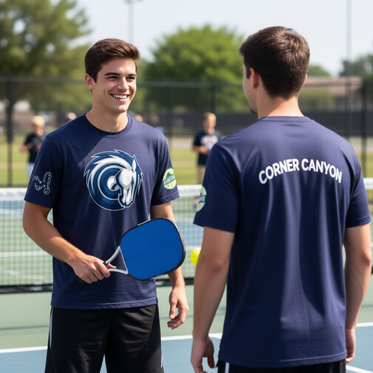Corner Canyon High USHPA | Men's Short Sleeve Crewneck T-Shirts | 100% Polyester