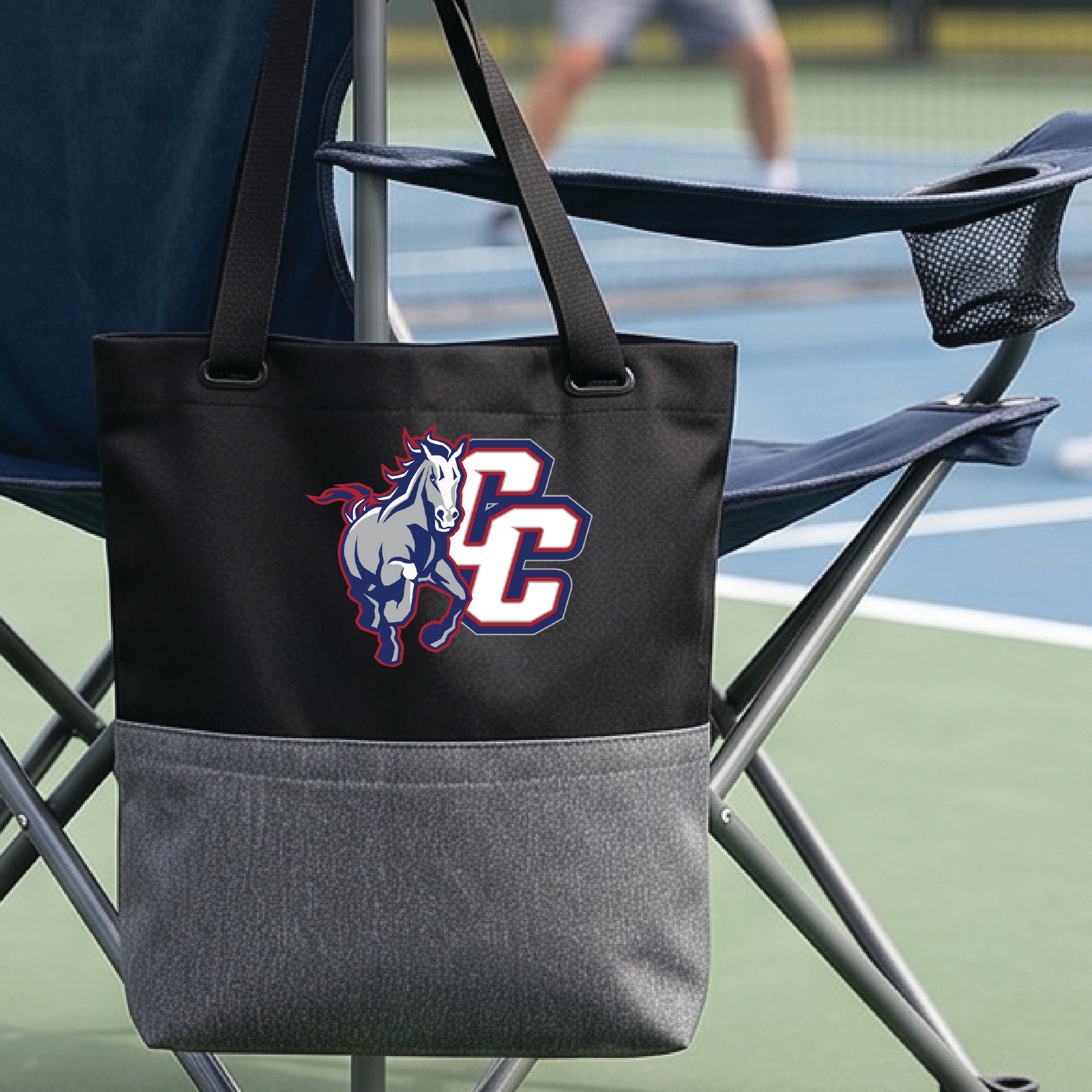 Crimson Cliffs High School Pickleball Tote Bag Sports Tote for Pickleball Players Gift Court Carryall Team Gift