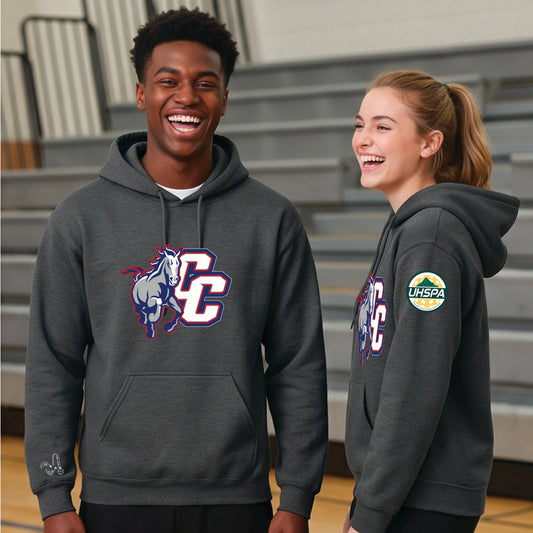 Crimson Cliffs High USHPA | Unisex Sweatshirts | 50/50 Cotton/Poly