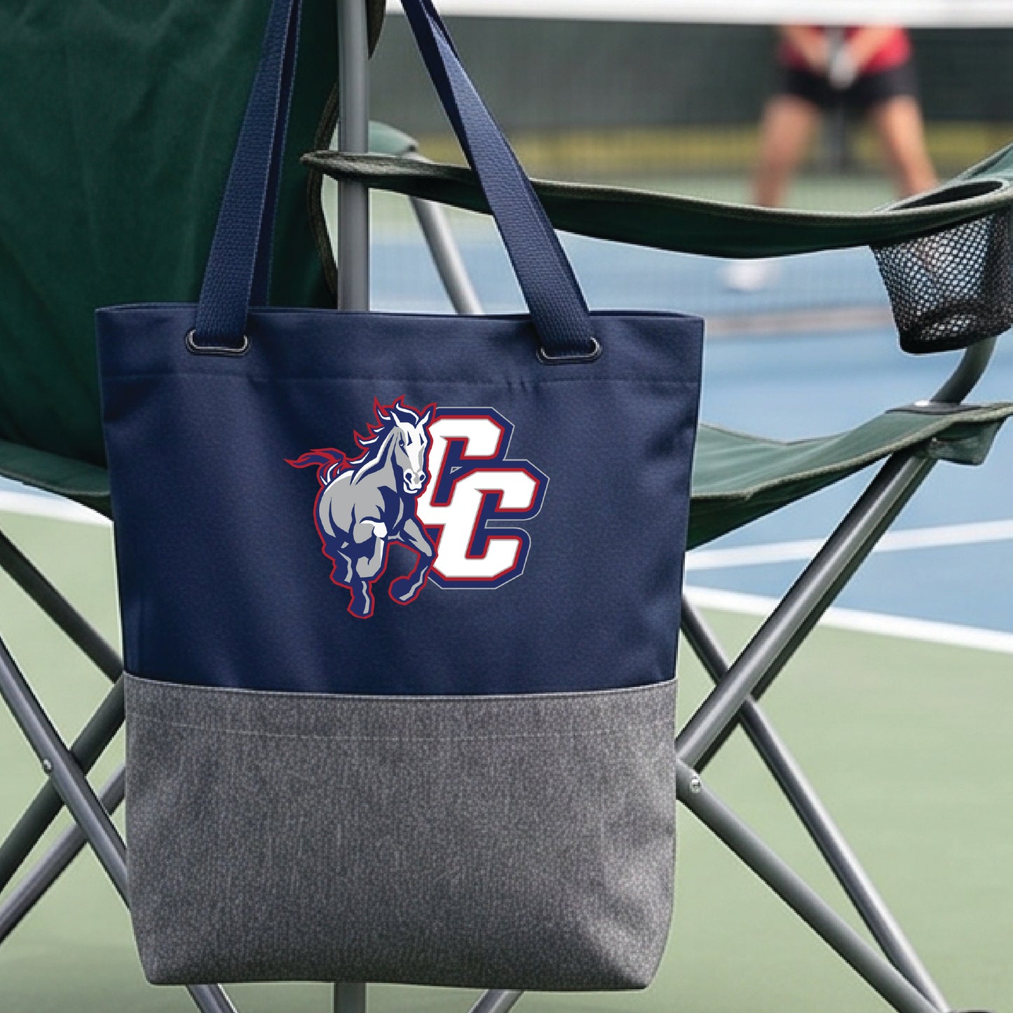 Crimson Cliffs High School Pickleball Tote Bag Sports Tote for Pickleball Players Gift Court Carryall Team Gift