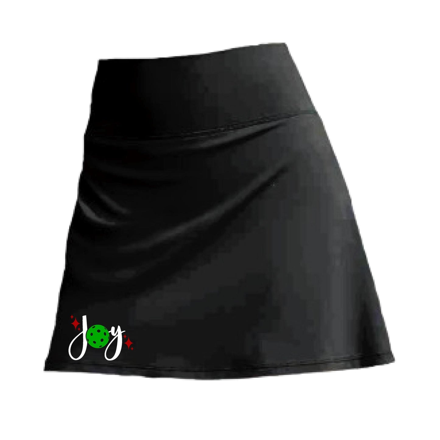 Custom Two Skorts Set (Black & Grey) Christmas Designs | Pickleball Women’s Skorts | High-Performance Skorts with Shorts and Pockets