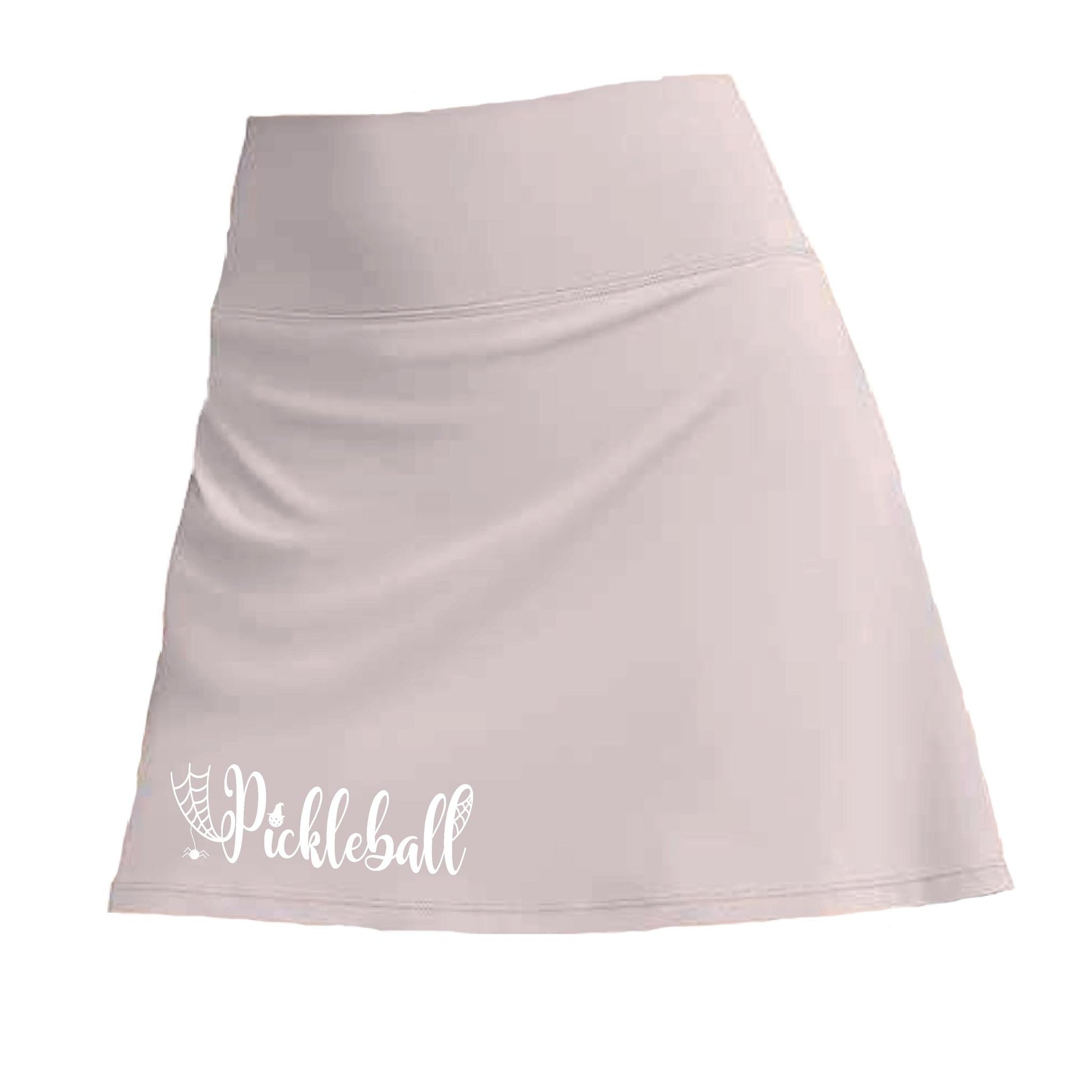 Custom Two Skorts Set (Black & Grey) Halloween Designs | Pickleball Women’s Skorts | High-Performance Skorts with Shorts and Pockets
