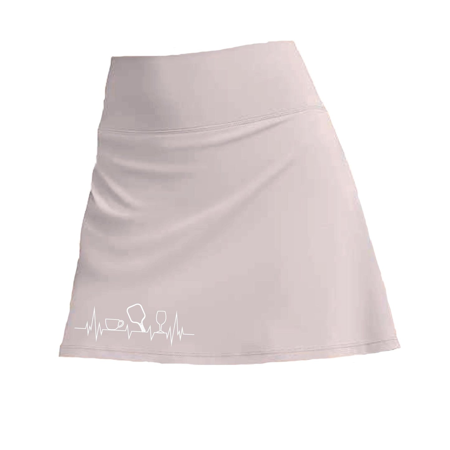 Custom Two Skorts Set (Black & Grey) | Pickleball Women’s Skorts | High-Performance Skorts with Shorts and Pockets