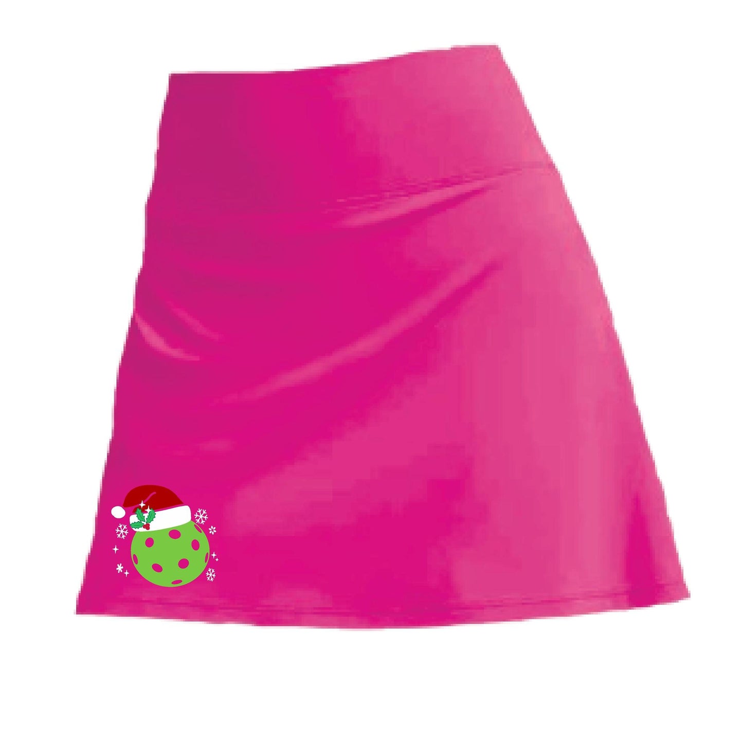 Custom Two Skorts Set (Pink & Blue) Christmas Designs | Pickleball Women’s Skorts | High-Performance Skorts with Shorts and Pockets