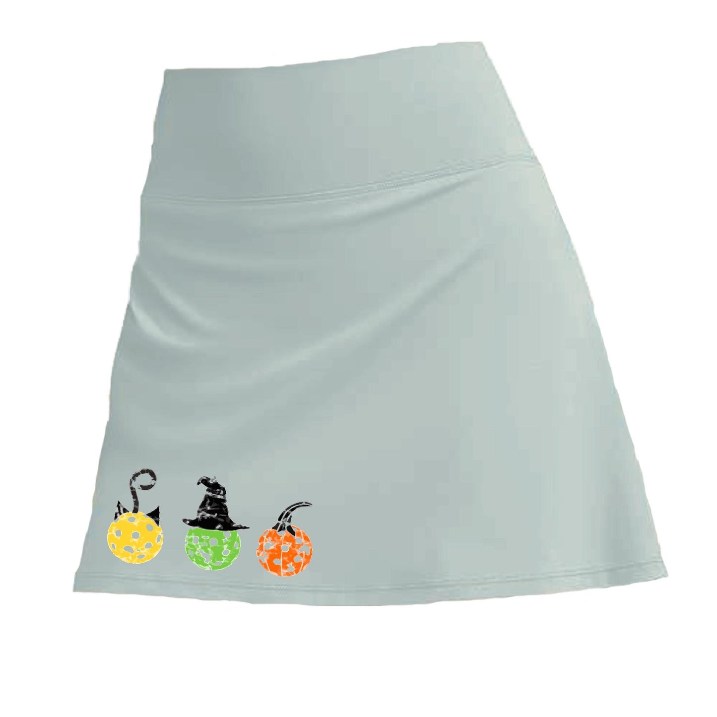 Custom Two Skorts Set (Pink & Blue) Halloween Designs | Pickleball Women’s Skorts | High-Performance Skorts with Shorts and Pockets