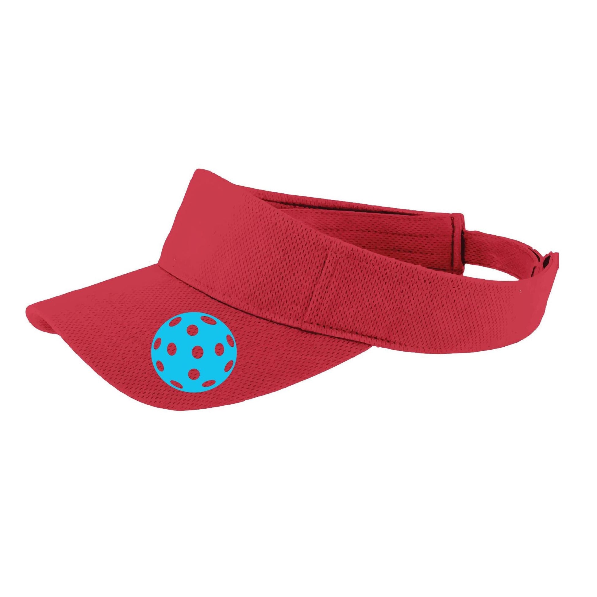 Cyan Pickleball (Customizable) | Pickleball Visors | Moisture Wicking 100% Polyester