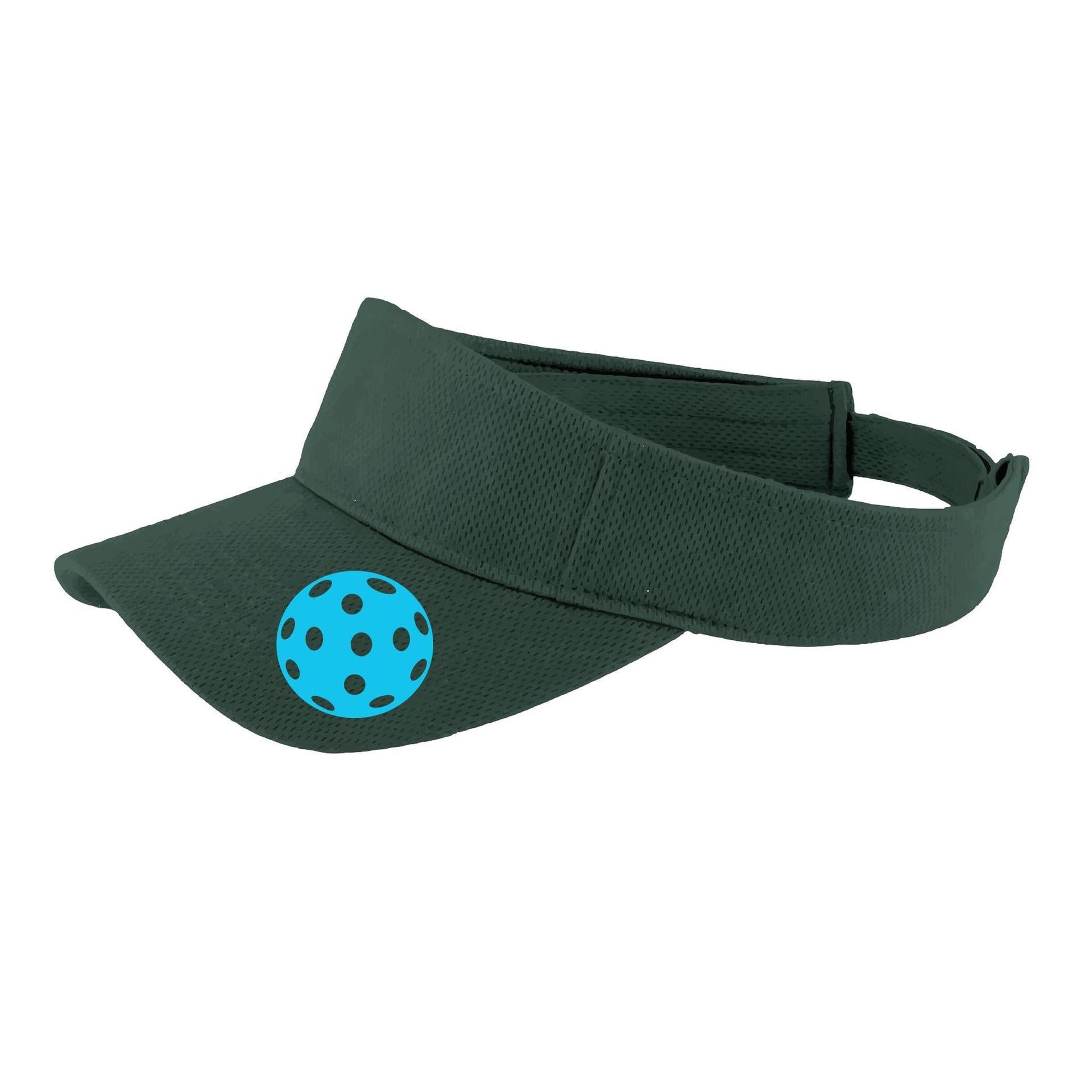 Cyan Pickleball (Customizable) | Pickleball Visors | Moisture Wicking 100% Polyester