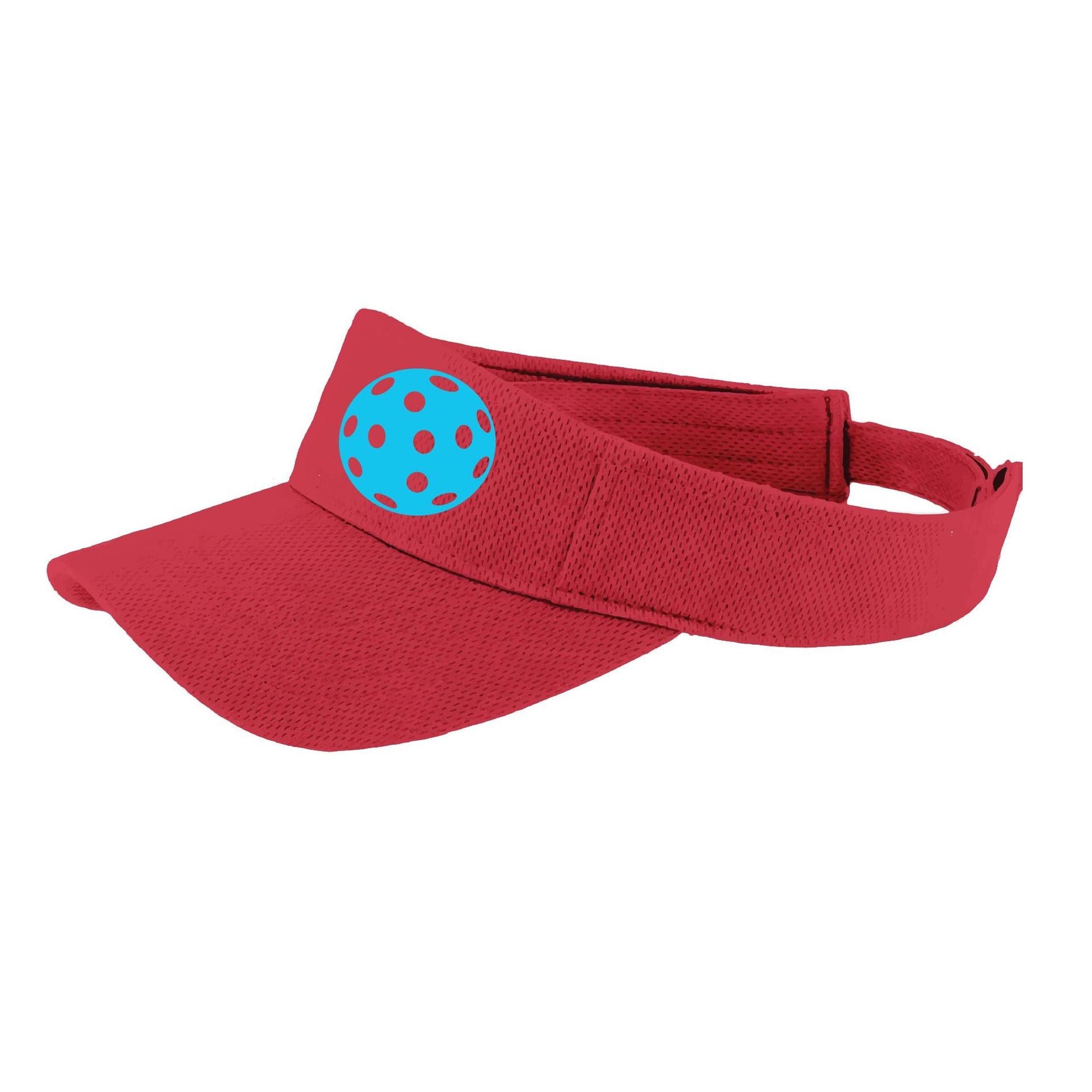 Cyan Pickleball (Customizable) | Pickleball Visors | Moisture Wicking 100% Polyester