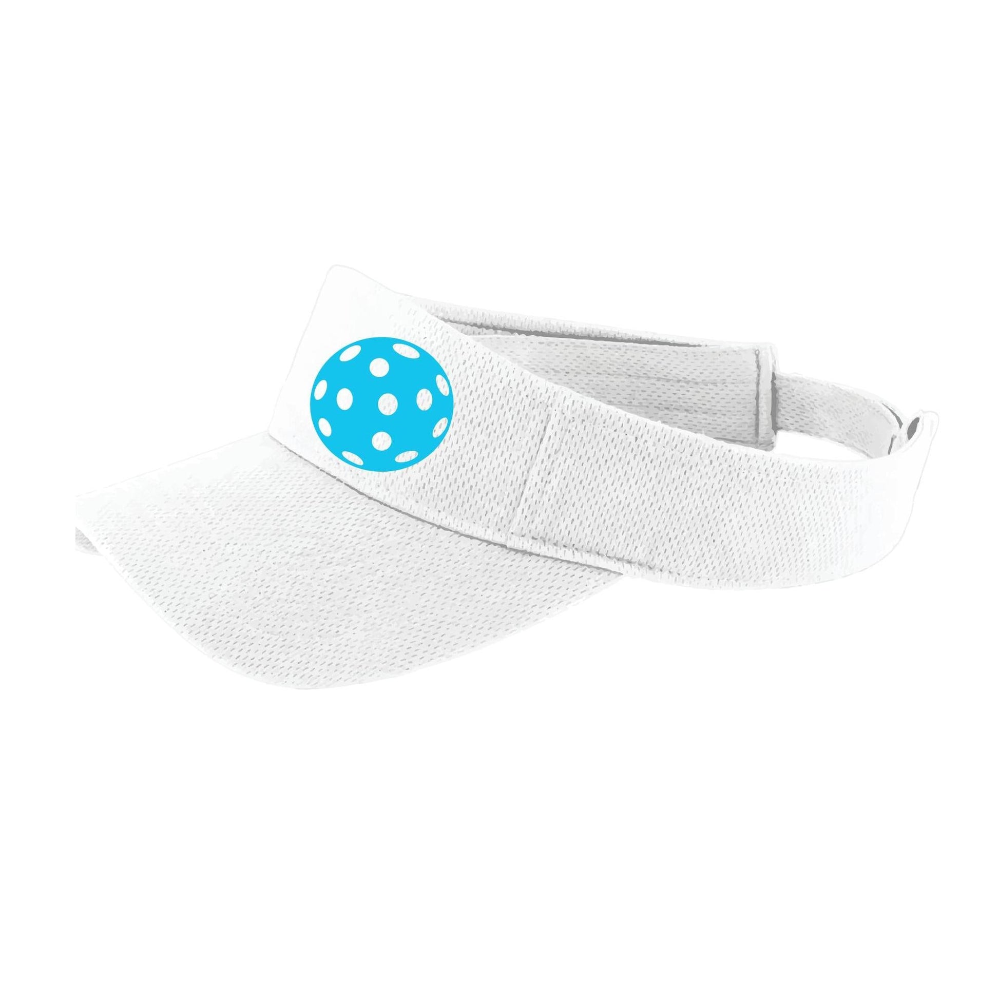 Cyan Pickleball (Customizable) | Pickleball Visors | Moisture Wicking 100% Polyester
