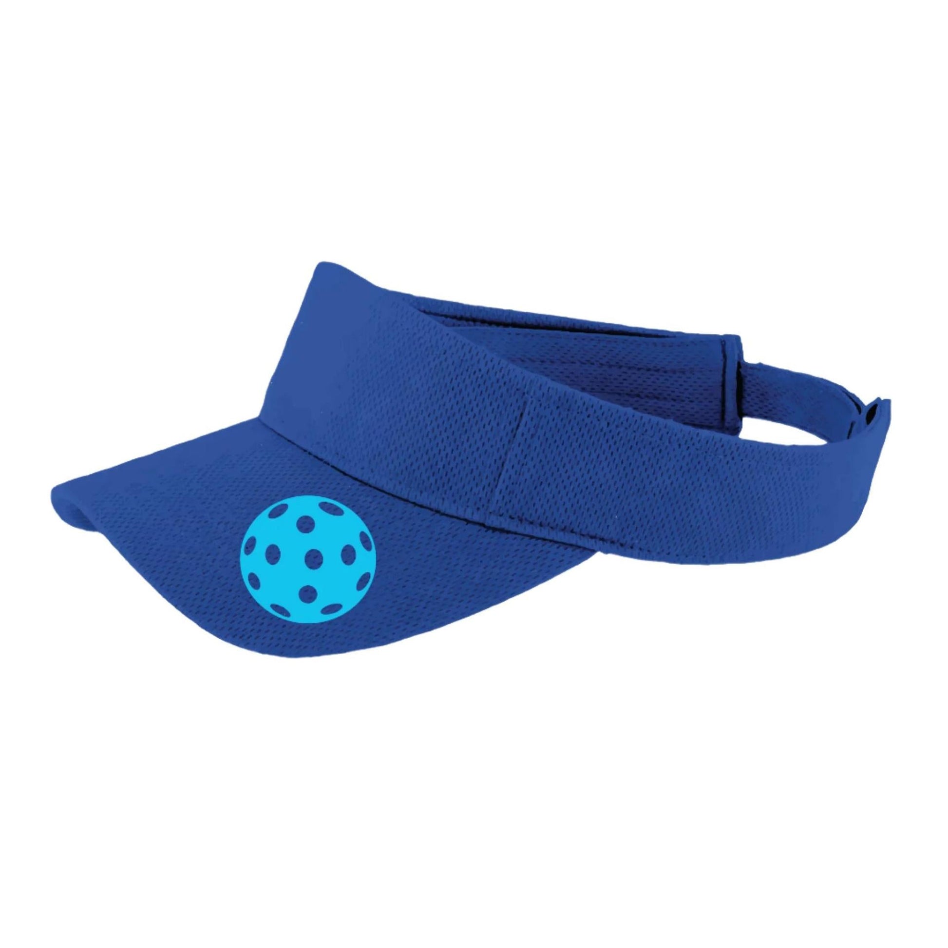Cyan Pickleball (Customizable) | Pickleball Visors | Moisture Wicking 100% Polyester