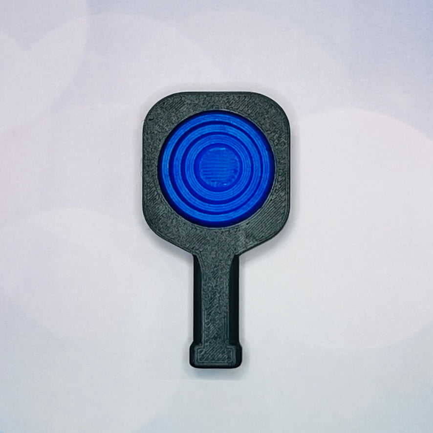 Pickleball Paddle Fidget Keychain | Customizeable Party Favor Gifts | Bag Zipper Pulls and Charms