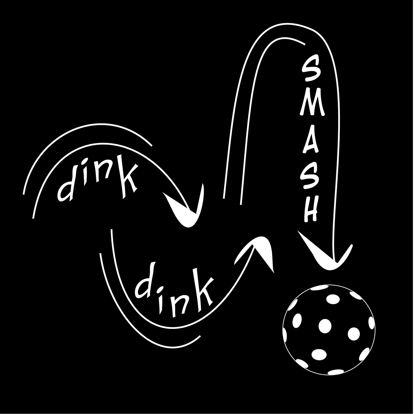 Dink Dink Smash | Women's Flirty Pickleball Skort