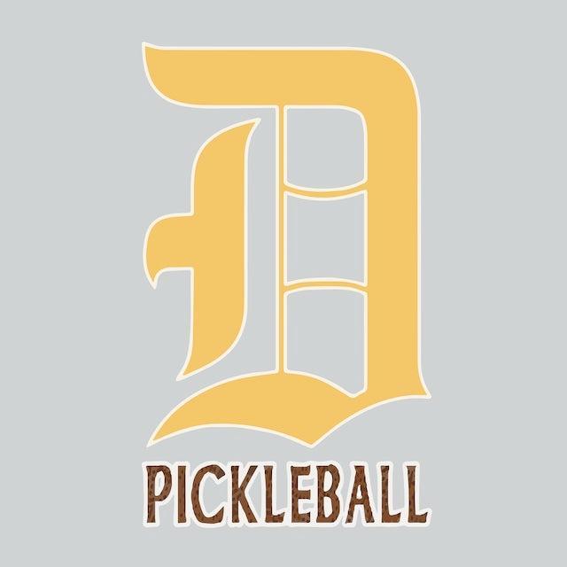 Davis High School Pickleball Club | Unisex Black Hoodie Athletic Sweatshirts | 50% Cotton/50% Polyester