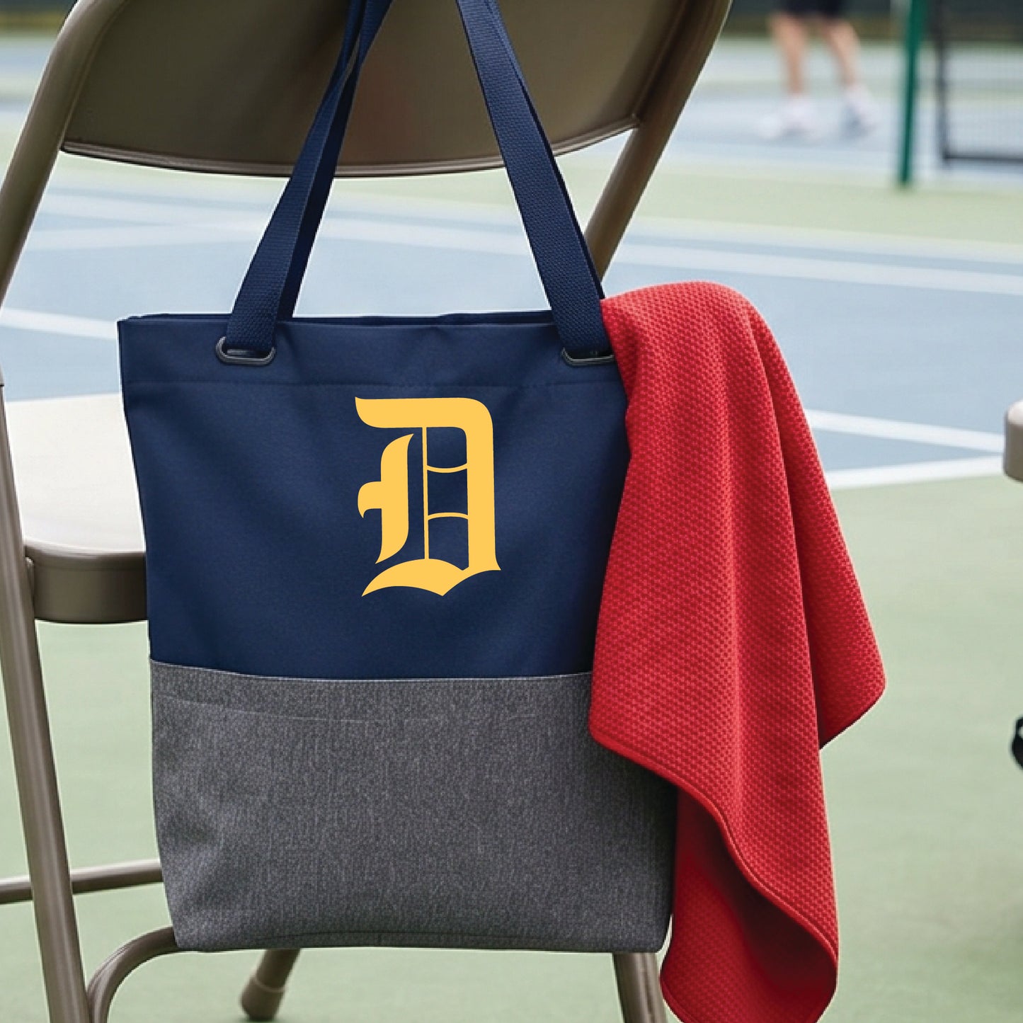 Davis High School Pickleball Tote Bag Sports Tote for Pickleball Players Gift Court Carryall Team Gift