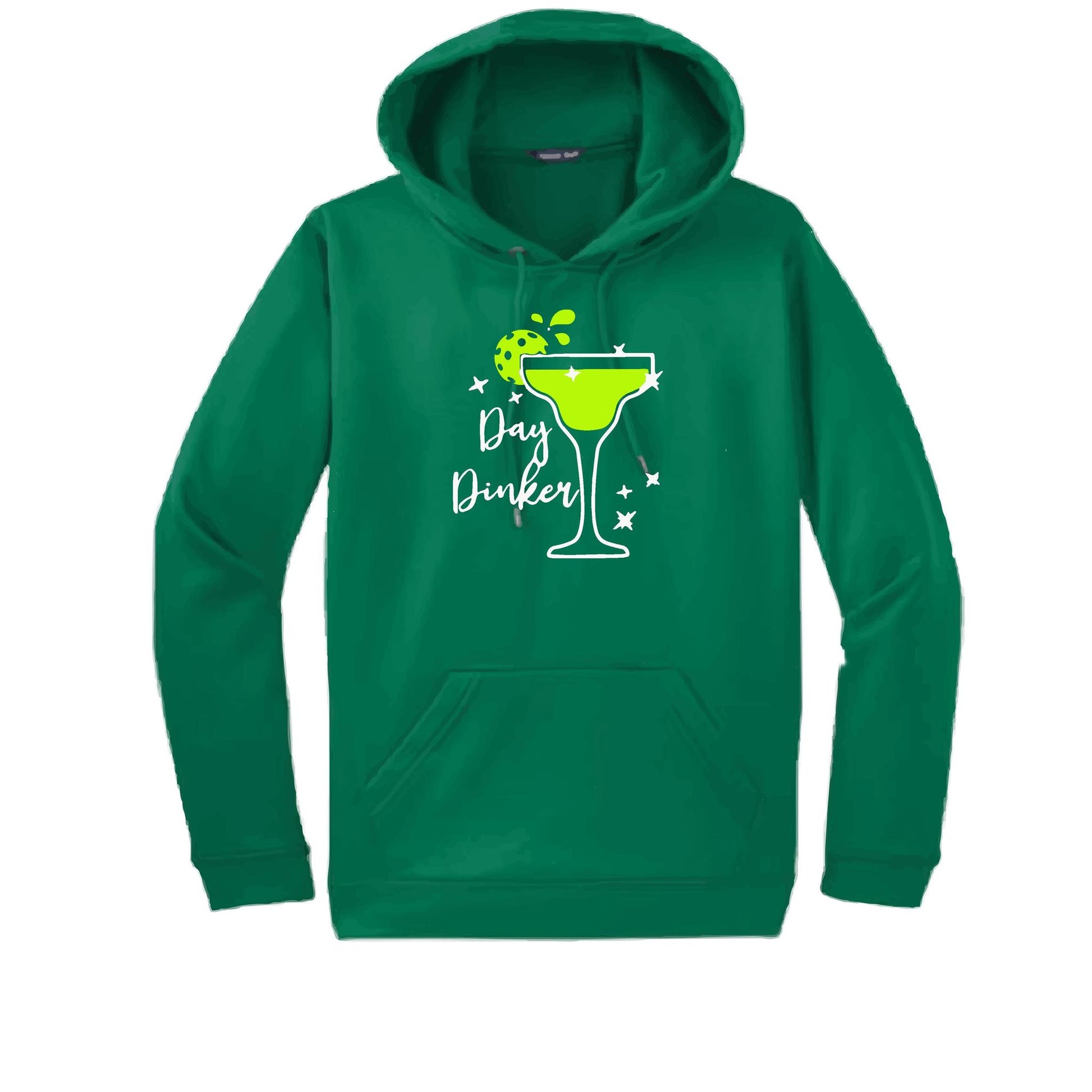 Day Dinker Pickleball Lime | Unisex Hoodie Athletic Sweatshirt | 50% Cotton/50% Polyester