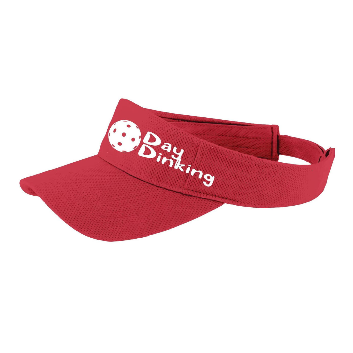 Day Dinking (10 Custom Pickleball Colors) | Pickleball Visors | Moisture Wicking 100% Polyester