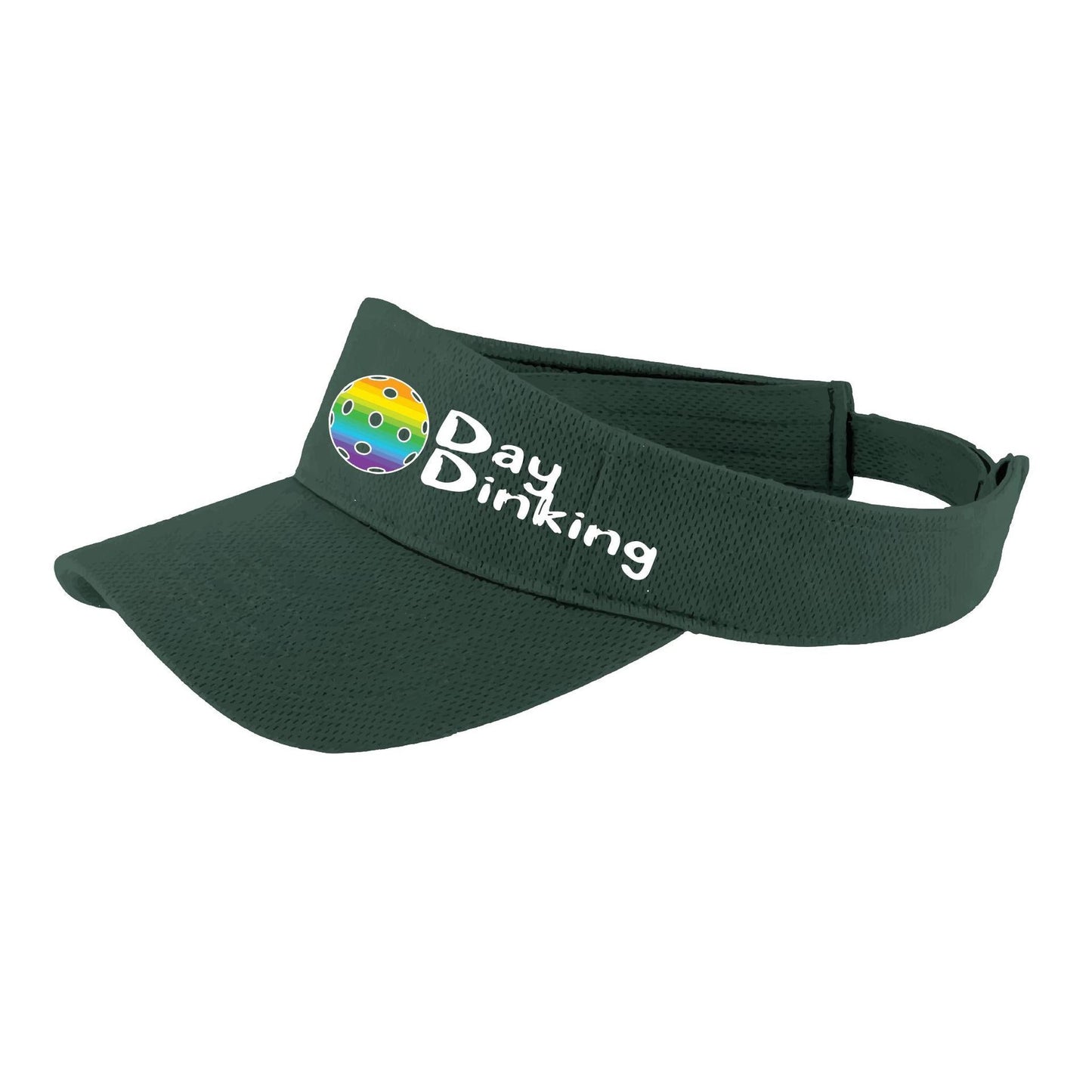 Day Dinking (10 Custom Pickleball Colors) | Pickleball Visors | Moisture Wicking 100% Polyester