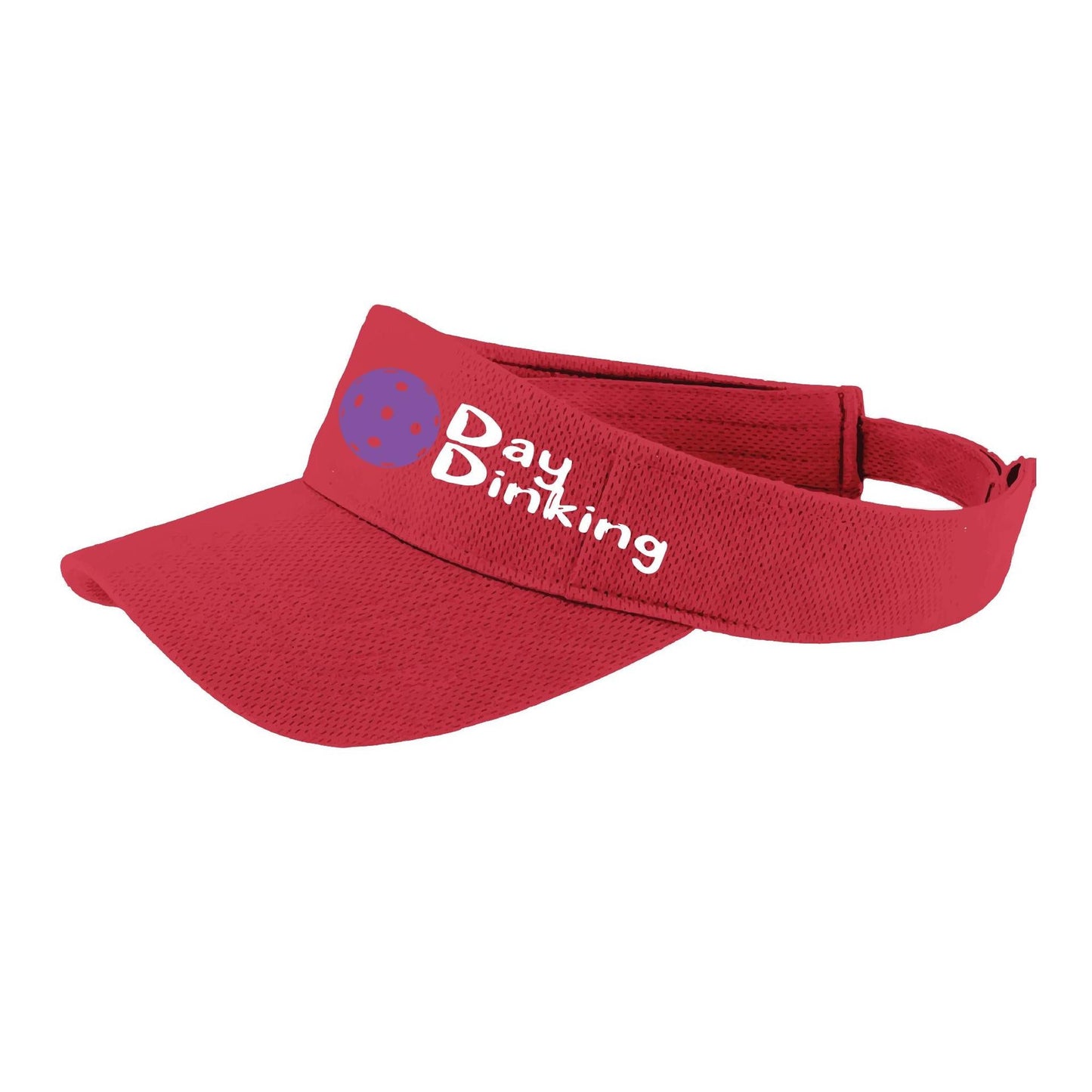 Day Dinking (10 Custom Pickleball Colors) | Pickleball Visors | Moisture Wicking 100% Polyester
