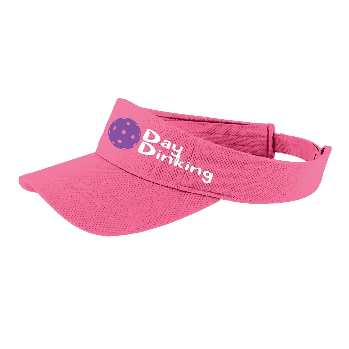 Day Dinking (10 Custom Pickleball Colors) | Pickleball Visors | Moisture Wicking 100% Polyester