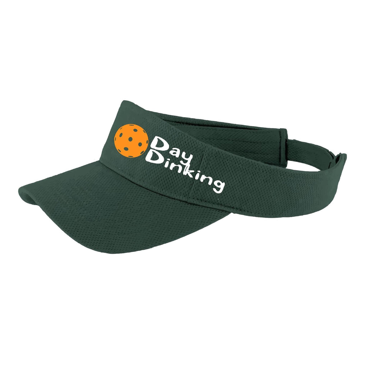 Day Dinking (10 Custom Pickleball Colors) | Pickleball Visors | Moisture Wicking 100% Polyester
