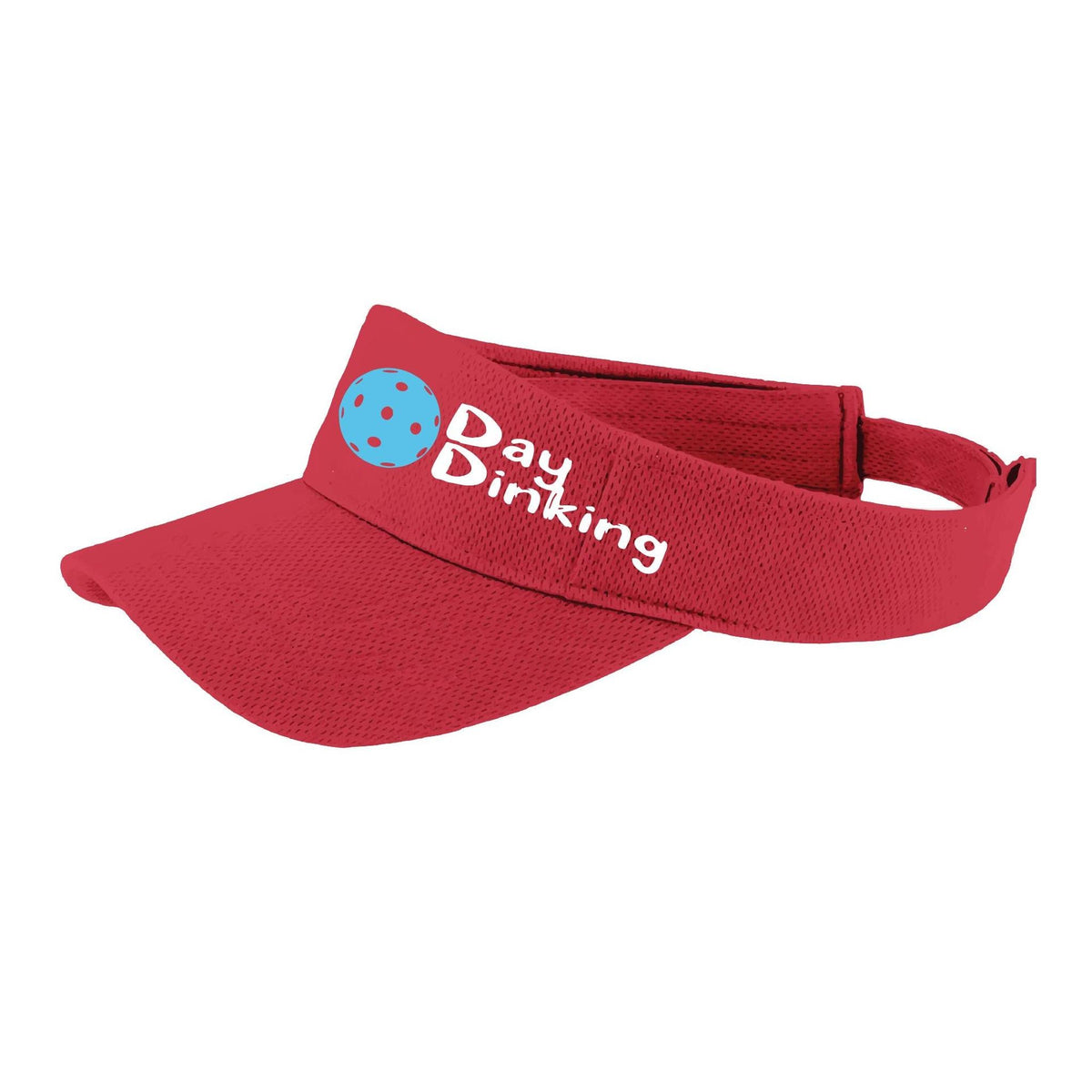 Day Dinking (10 Custom Pickleball Colors) | Pickleball Visors | Moisture Wicking 100% Polyester